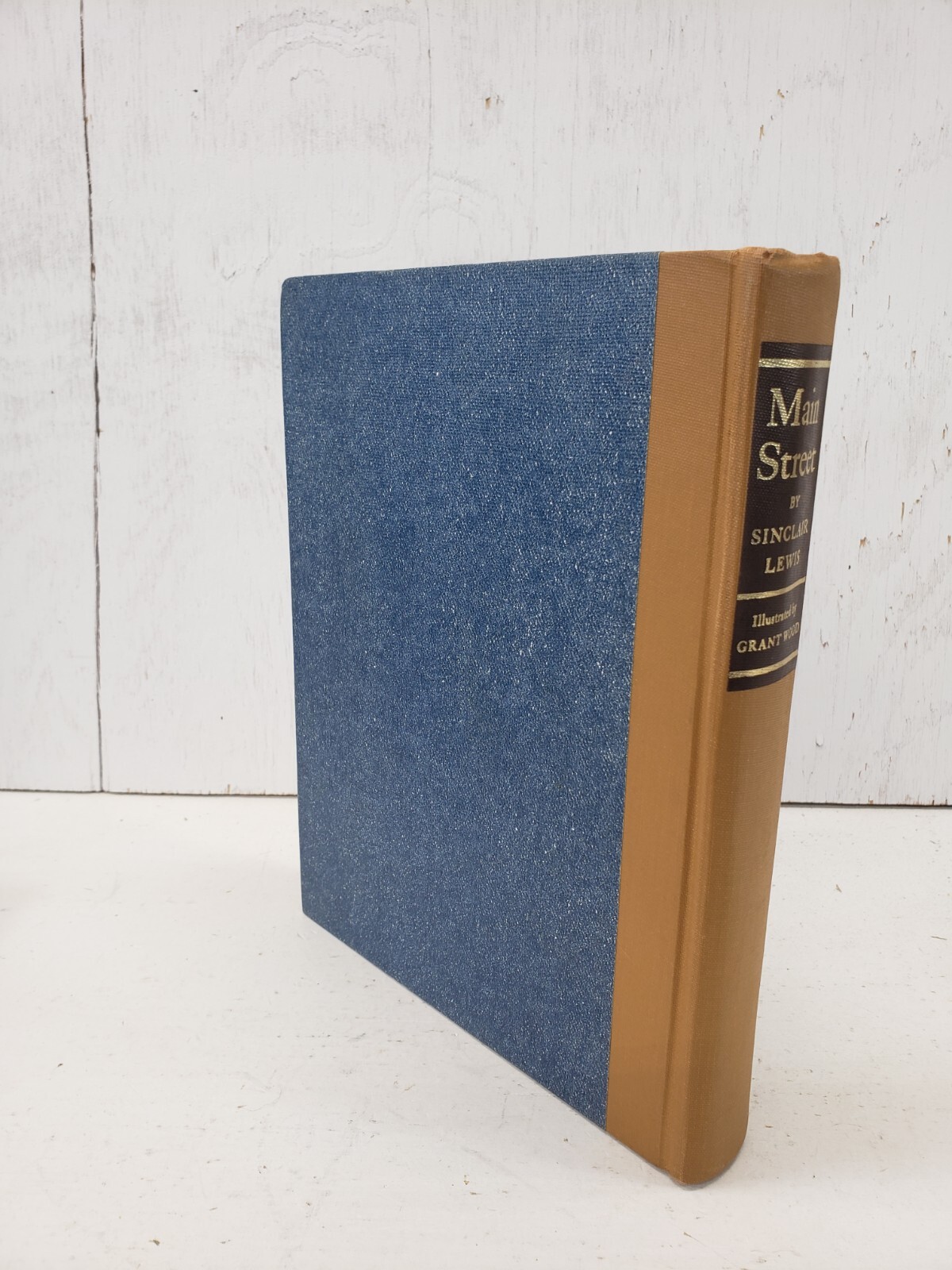 Main Street by Sinclair Lewis Book The Heritage Club Sandglass 1970