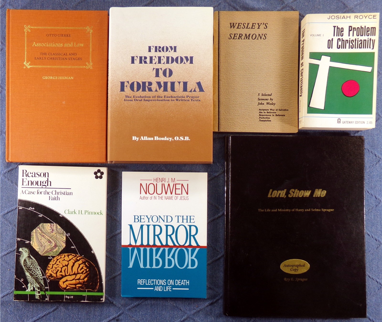 Vintage Theology: 25x Book Lot (3 Signed) Religion Christian Spiritual Faith God