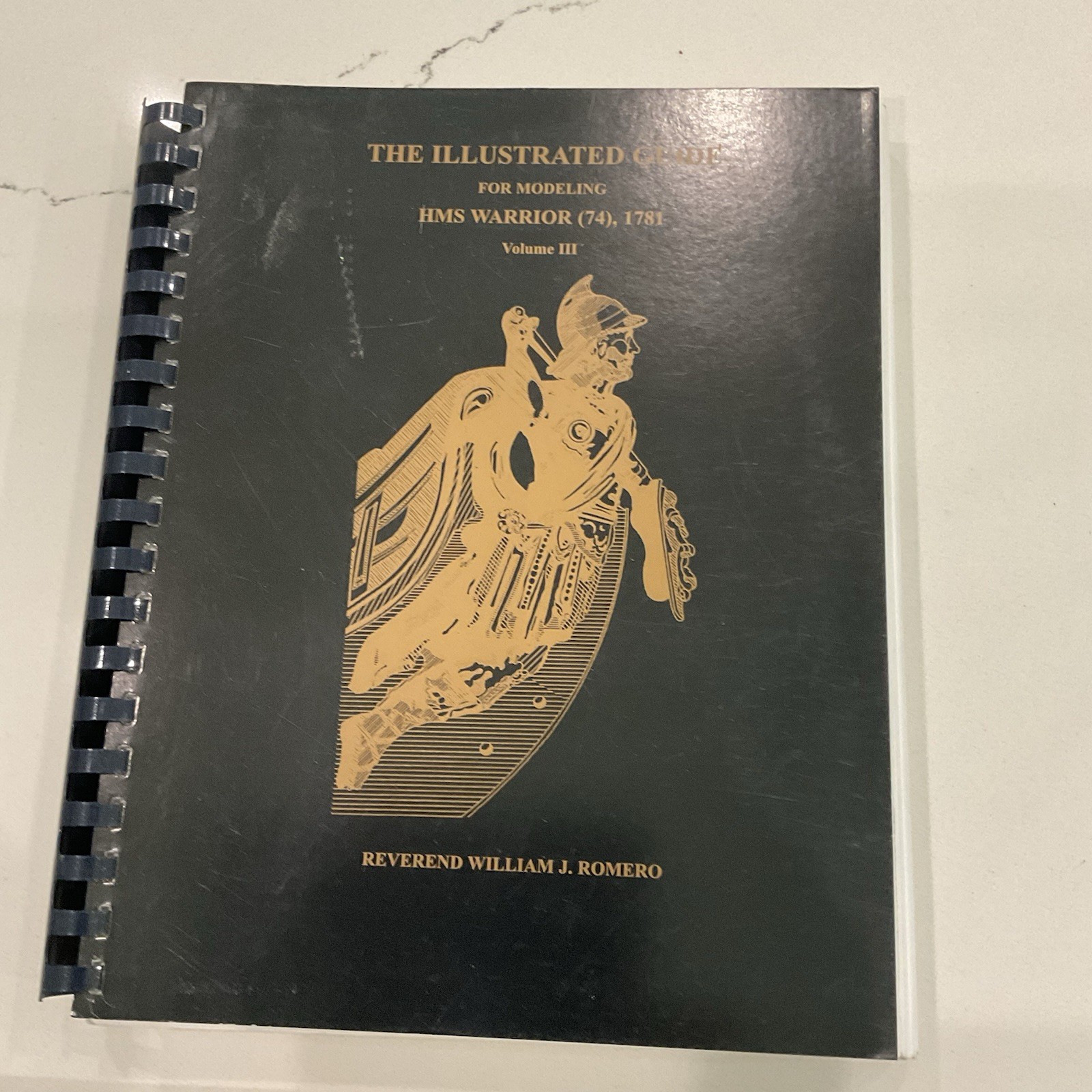 William Romero Illustrated Guide for Modeling the HMS Warrior 1781 Complete Set