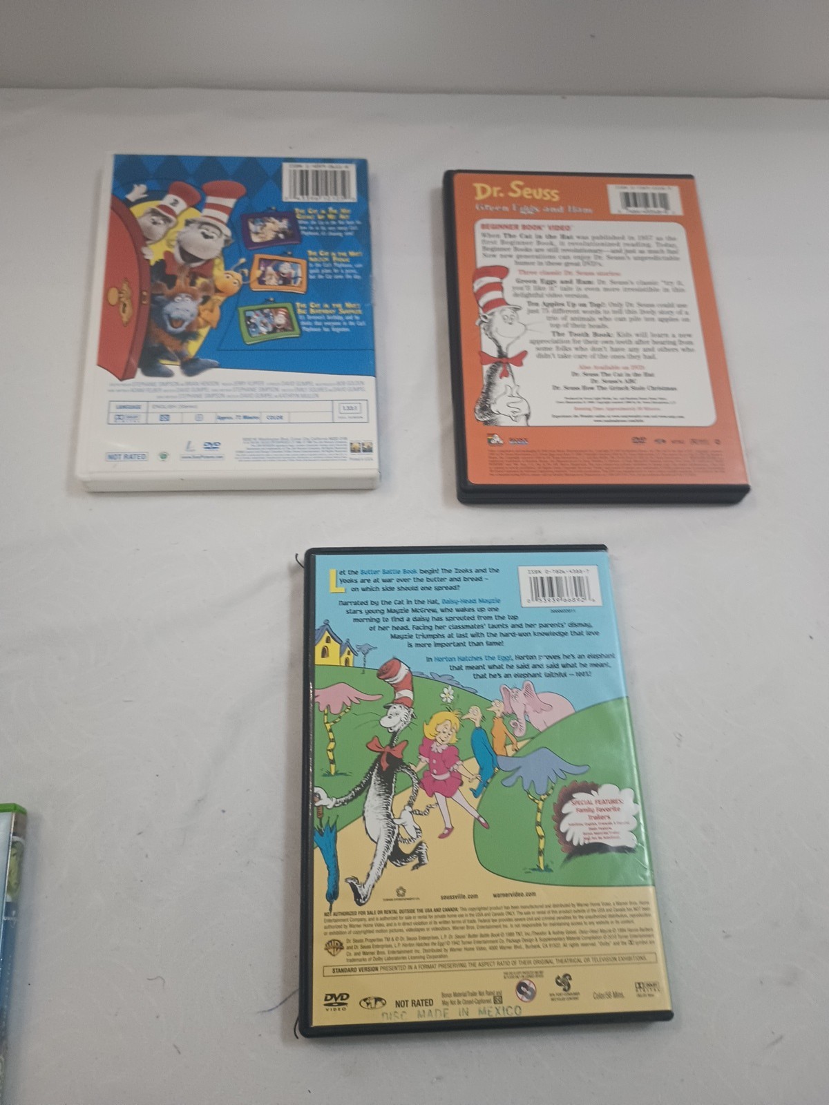 Dr. Seuss Books Hardcover Lot of 15 Beginner I Can Read Books &5 Dr Seuss Movies