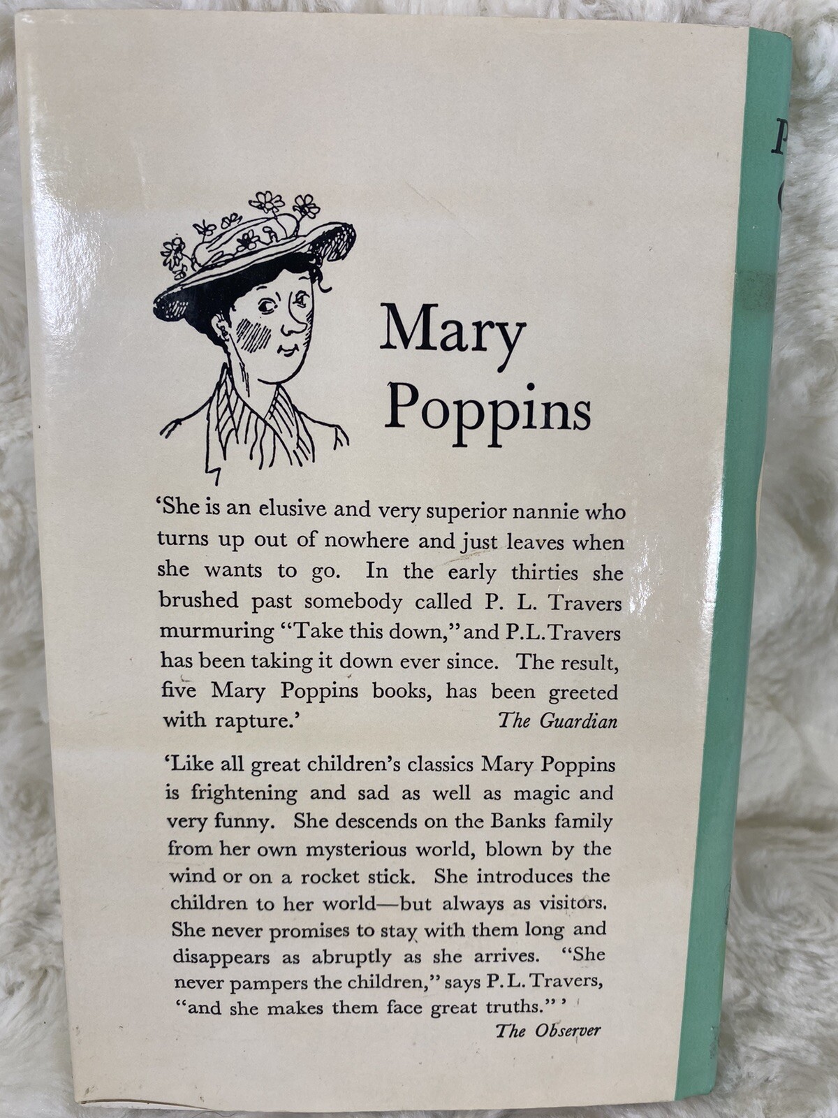Mary Poppins Comes Back, P.J. Travers 1965, Vintage Beloved Book W/ Dust Cover