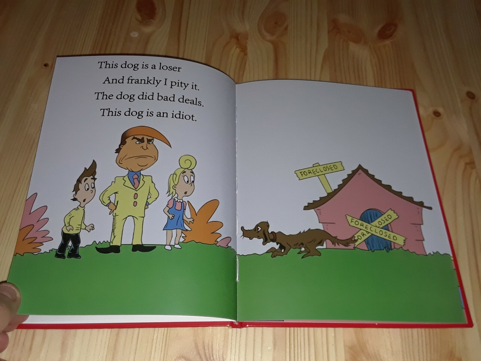 “Hardcover” Winners Aren’t Losers Children’s Book Donald Trump Jimmy Kimmel Maga
