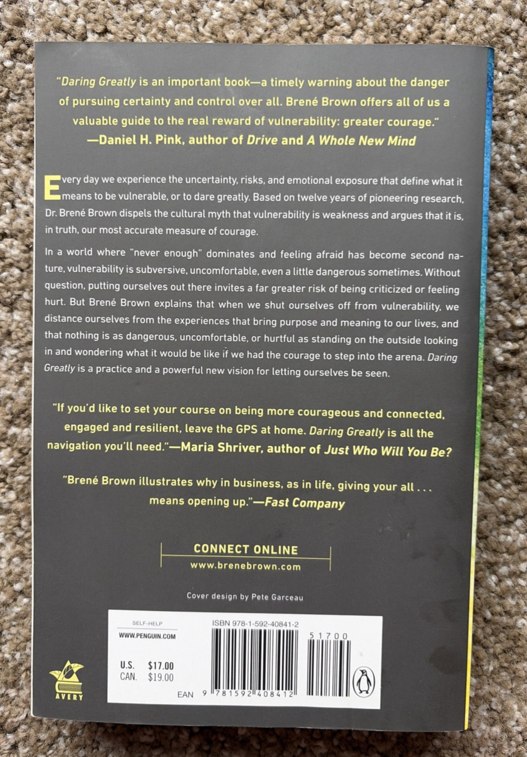 Lot of 4 Brene Brown (2 HC/DJ, 2 PB) books **VERY GOOD/LIKE NEW**