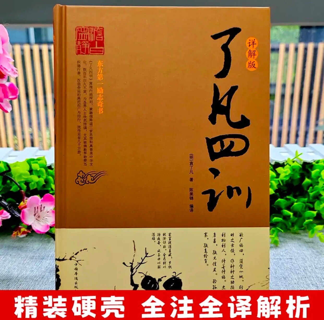 了凡四训 袁了凡著自我修养国学哲学书籍