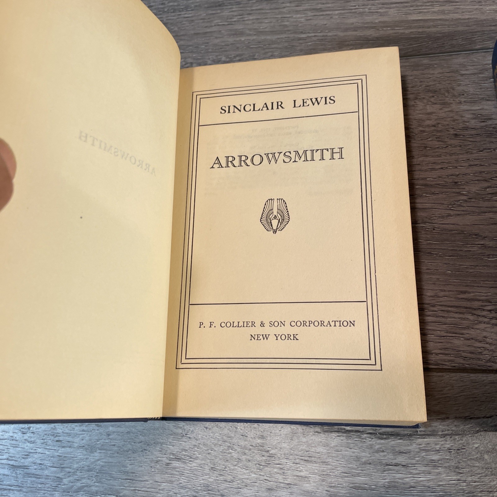 Sinclair Lewis Lot 3 Books Arrow Smith Prodigal Parents Main Street Collier 1925