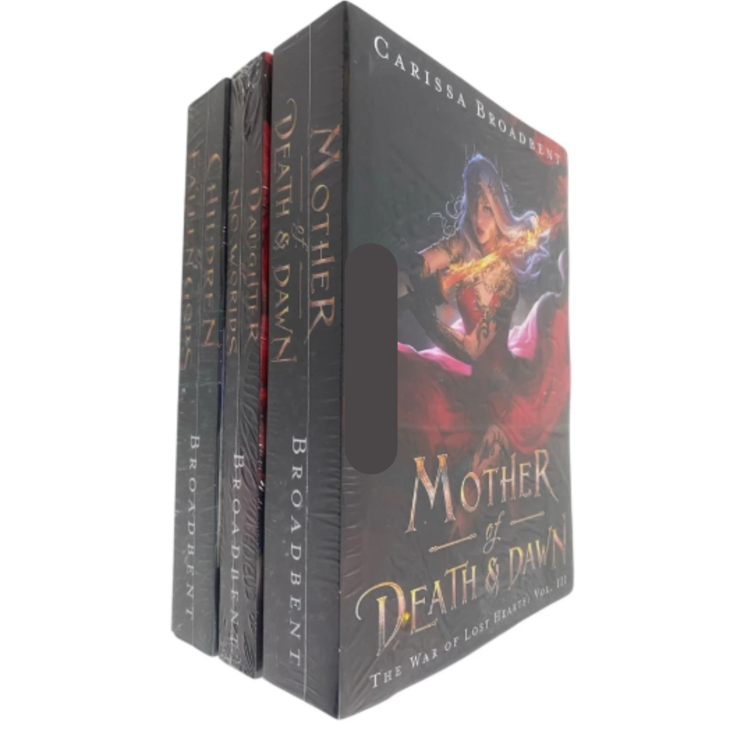 3 Books Set The War of Lost Hearts Series English Version by Carissa Broadbent