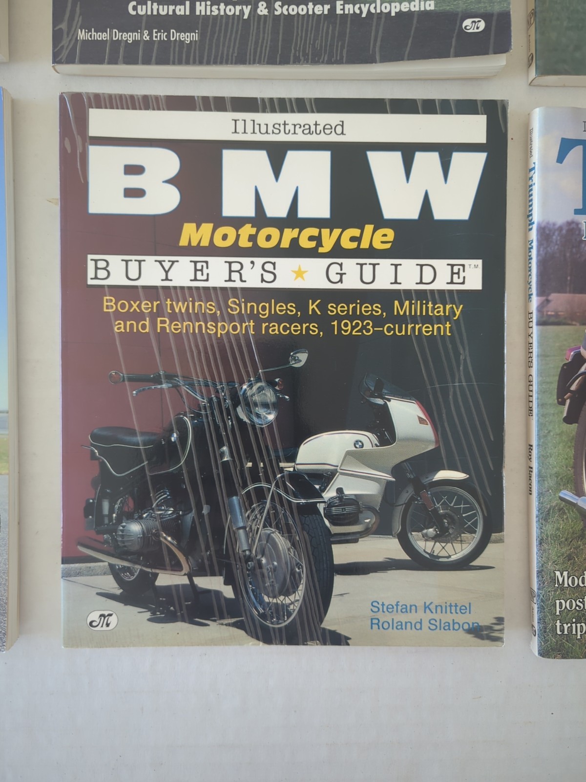 Lot Of 6 Illustrated Buyer’s Guide Harley Indian MotorScooter BMW BSA Triumph