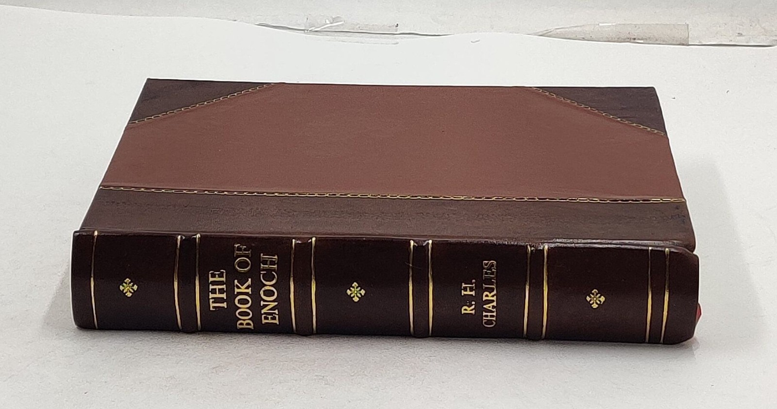 The book of Enoch, or 1 Enoch 1912 by R. H. Charles [Leather Crafted]