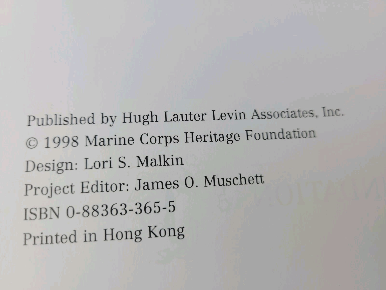 THE MARINES Marine Corps Heritage Foundation ILLUSTRATED BOOK 1998 LARGE