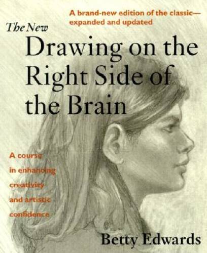 The New Drawing on the Right Side of the Brain – Paperback – VERY GOOD