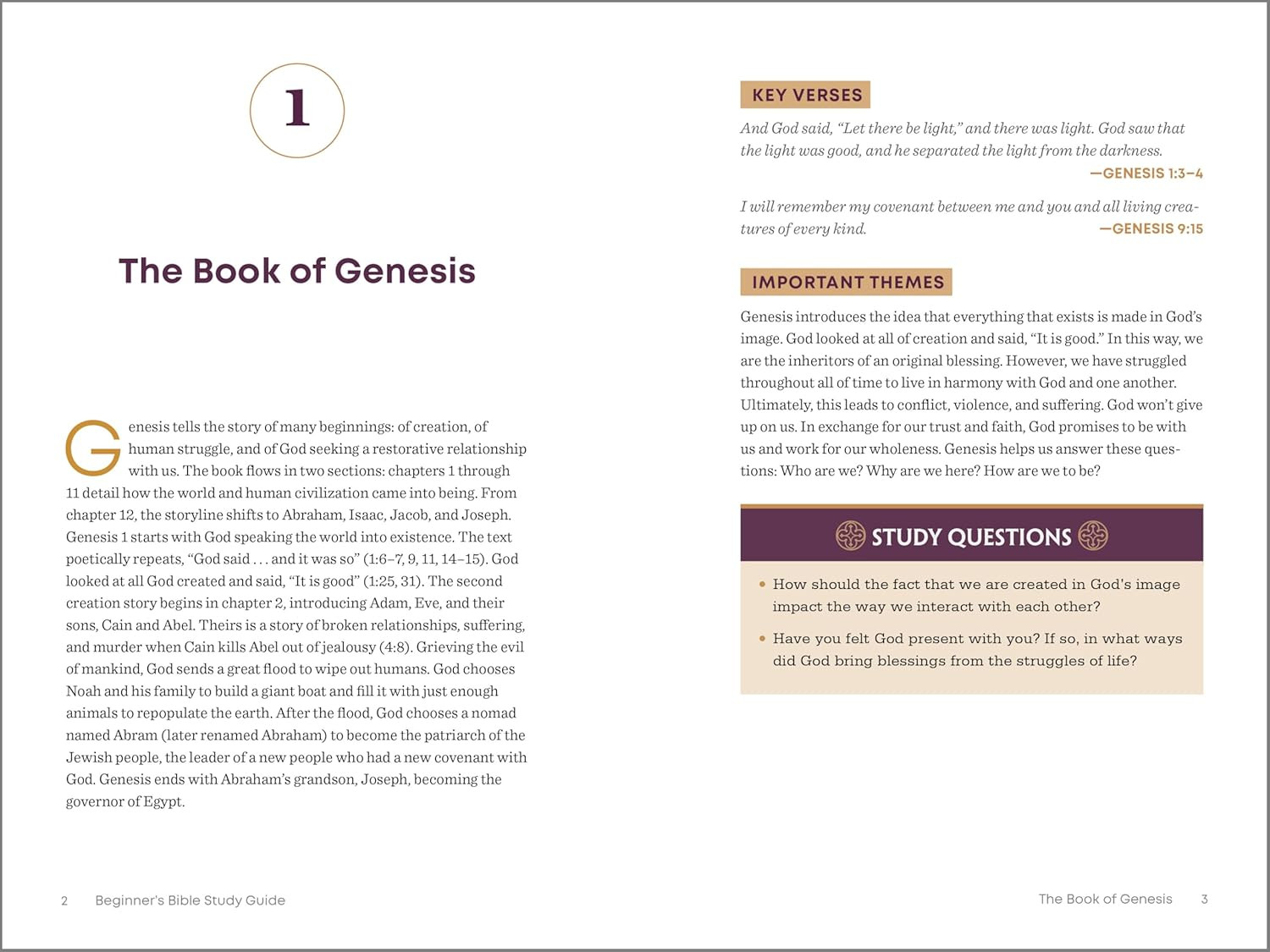 The Beginner’S Bible Study Guide: an Introduction to All 66 Books of the Bible