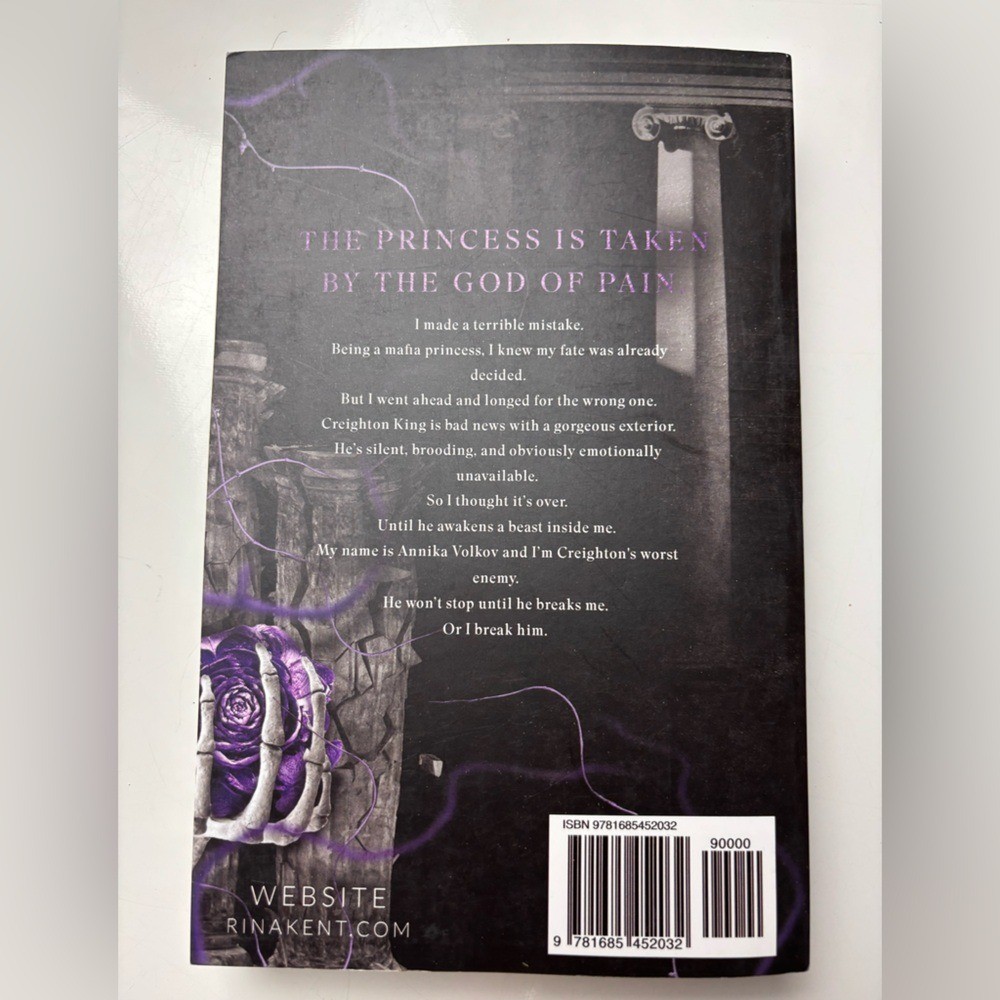 God of Pain: Special Edition Print paperback book by Rina Kent