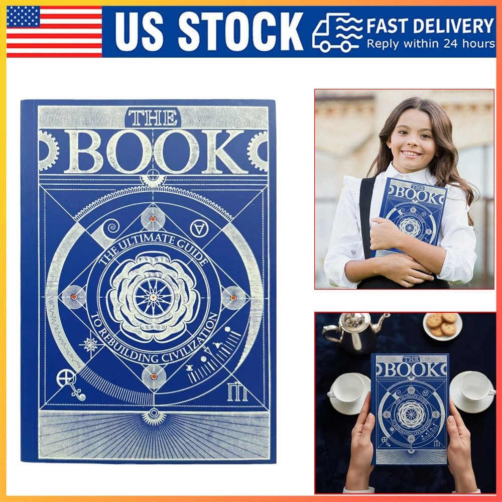 The Book-The Ultimate Guide to Rebuilding a Civilization New English Book Gifts