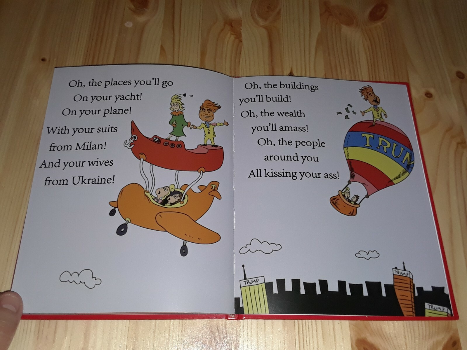 “Hardcover” Winners Aren’t Losers Children’s Book Donald Trump Jimmy Kimmel Maga