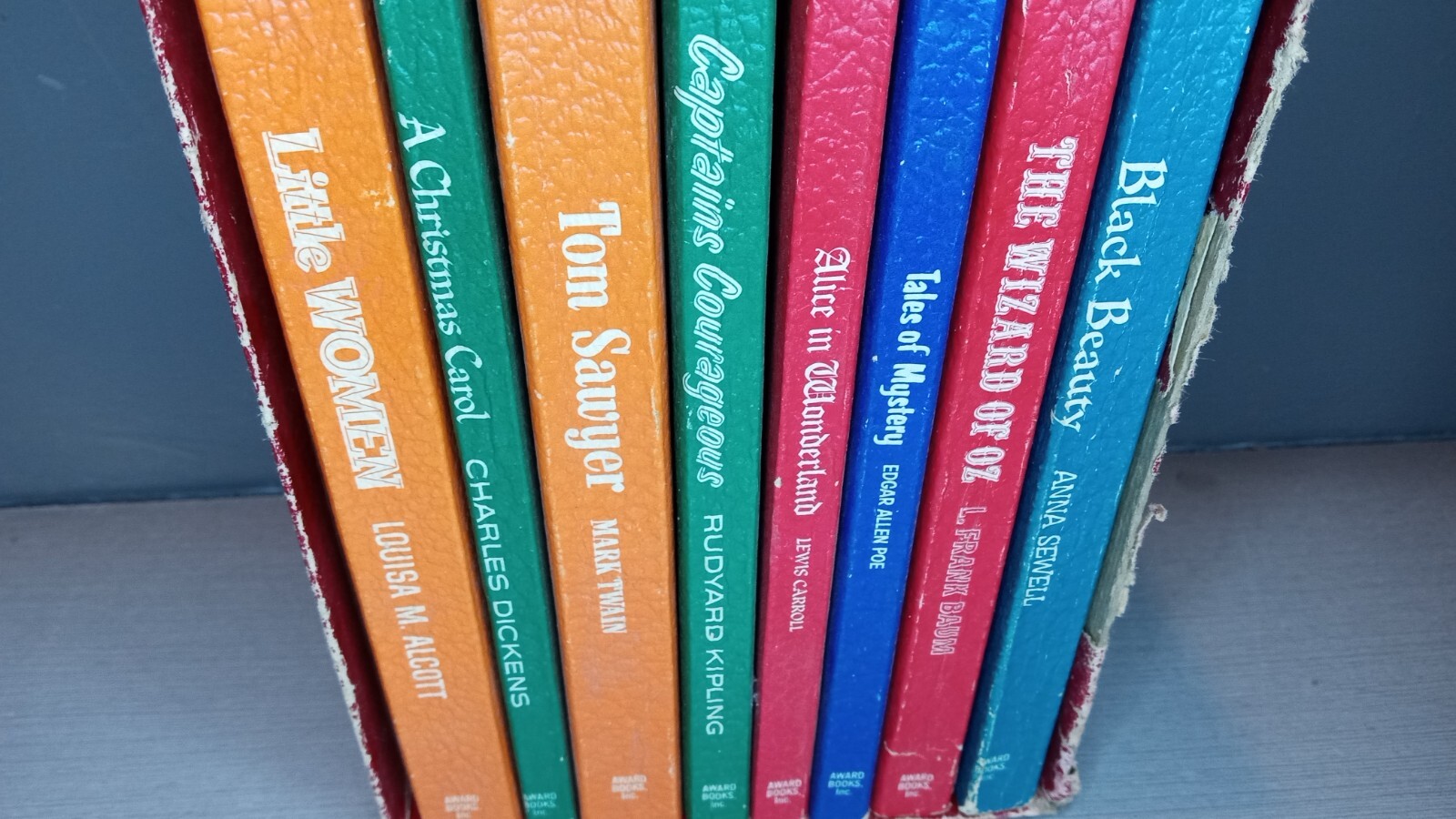 Best Classics Children Books Set of 8 Black Beauty, Oz, Twain, Carroll & More