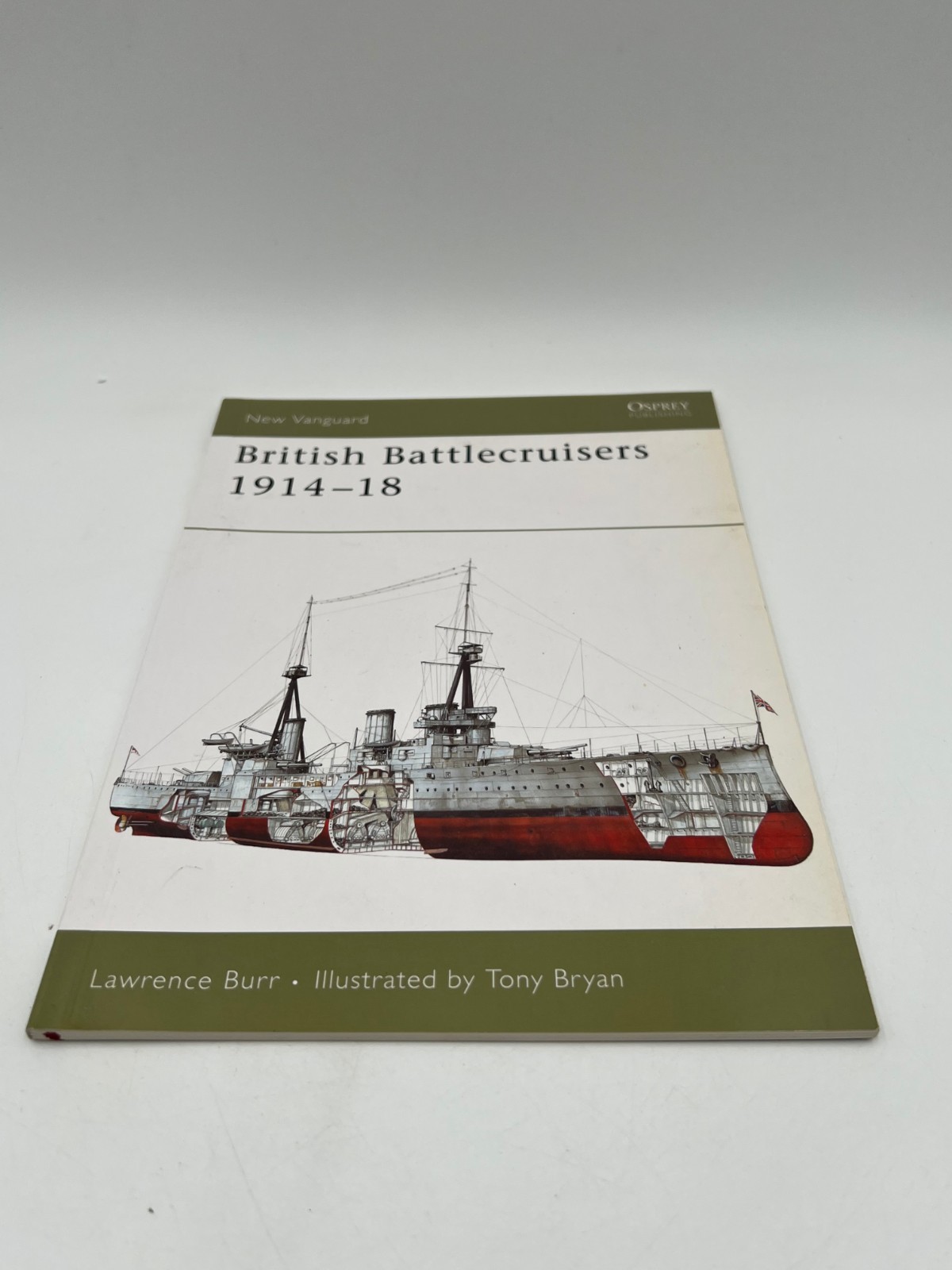 Osprey British Battlecruisers 1914–18 New Vanguard 126 – Paperback 48 Pages