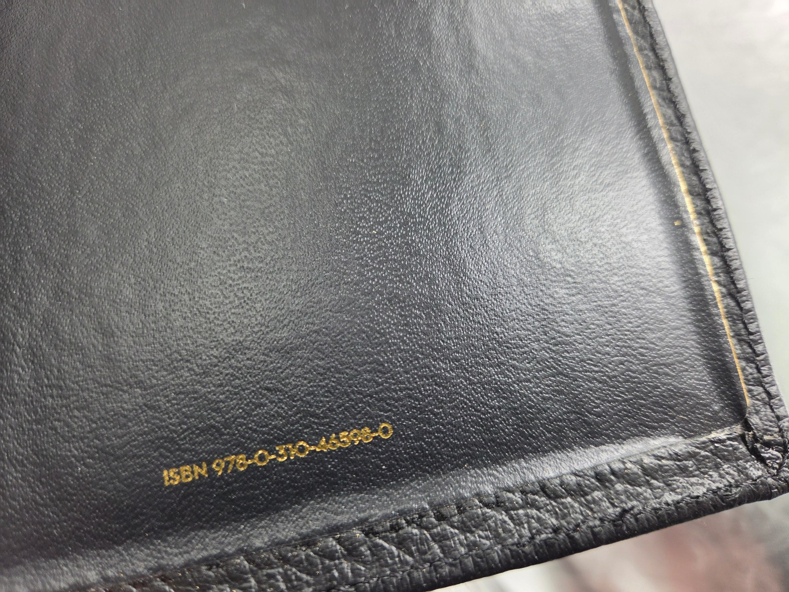 NASB Large Print Calfskin Black Red Letter 1995 Text Thumb Indexed