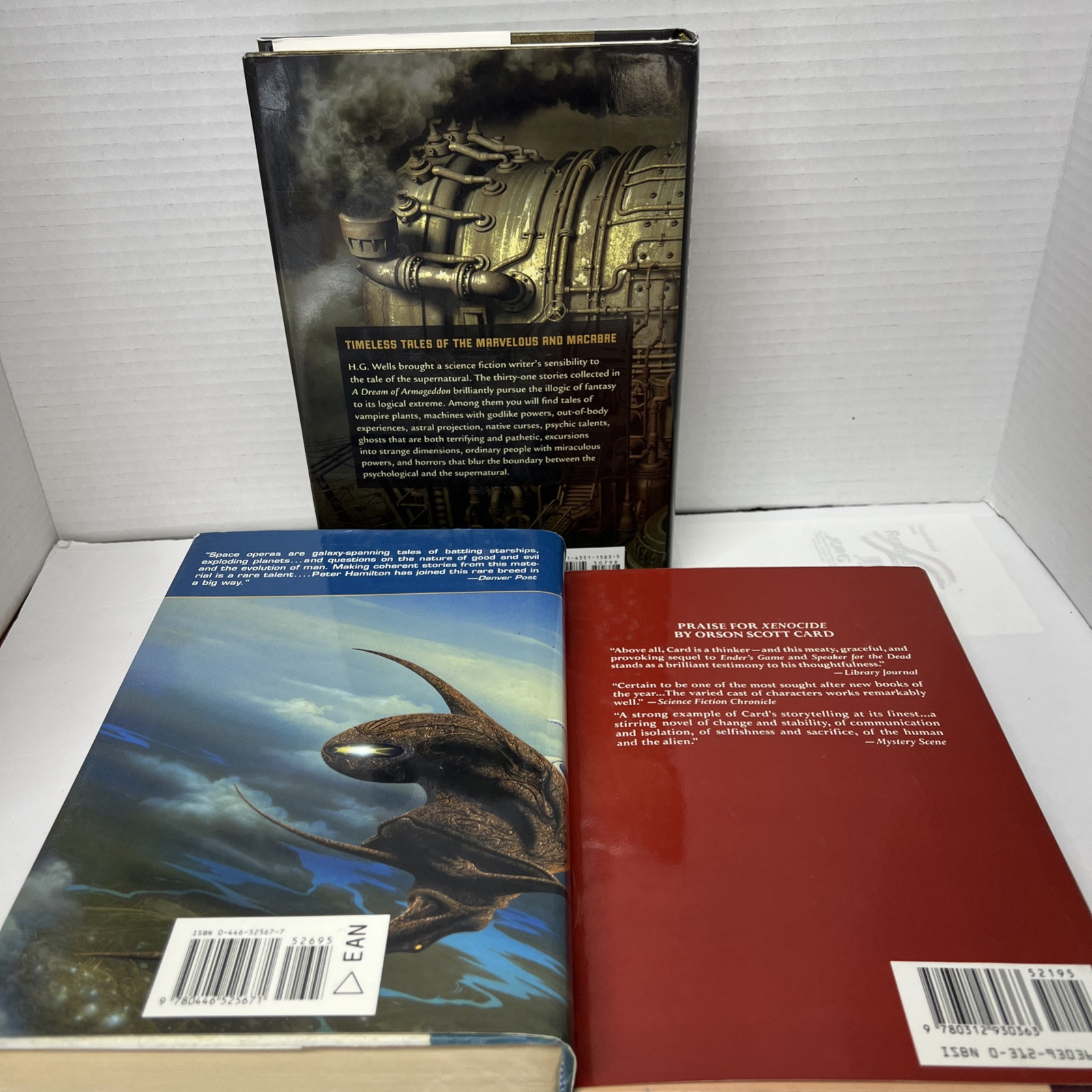 Lot of 12 Sci-Fi / Fantasy Hardcover Books from 80/90/2000s Many 1st Printings!