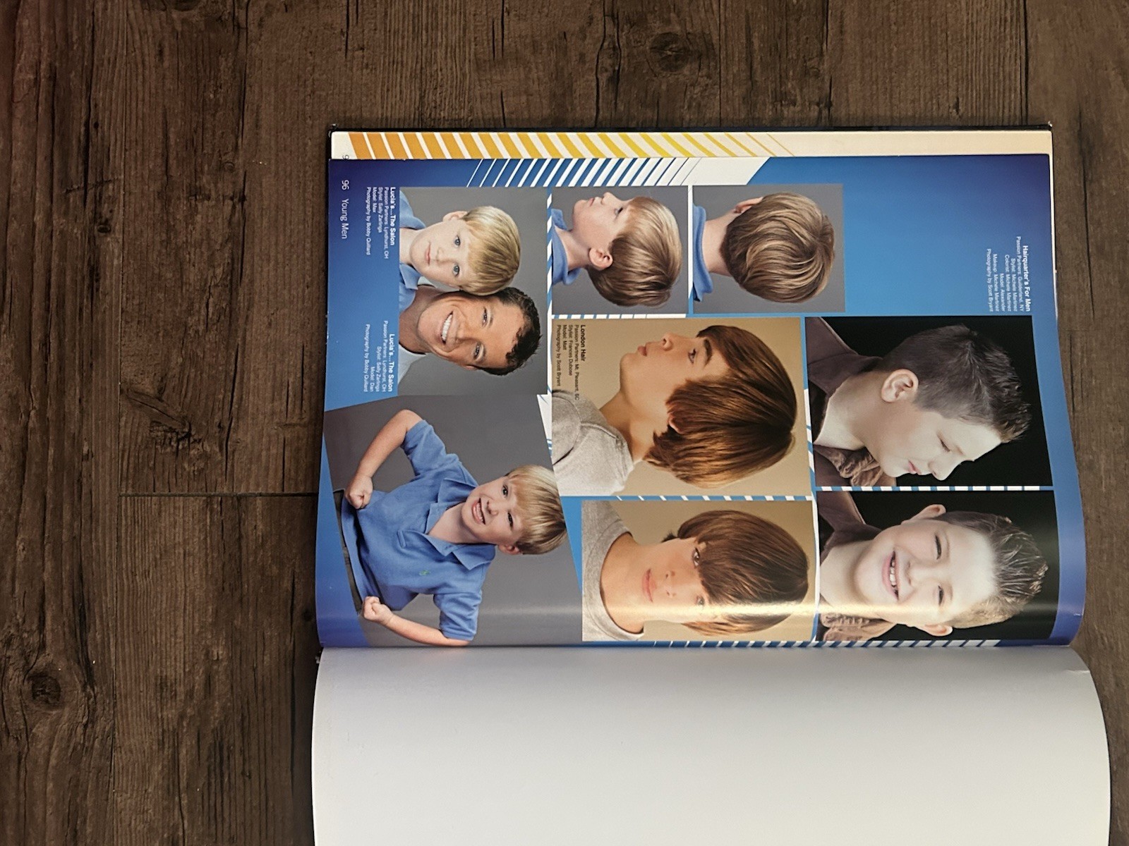 Y2K Hair Salon Books 2000s Passion Men’s Book and Men’s Look Hairstyles Vol 10
