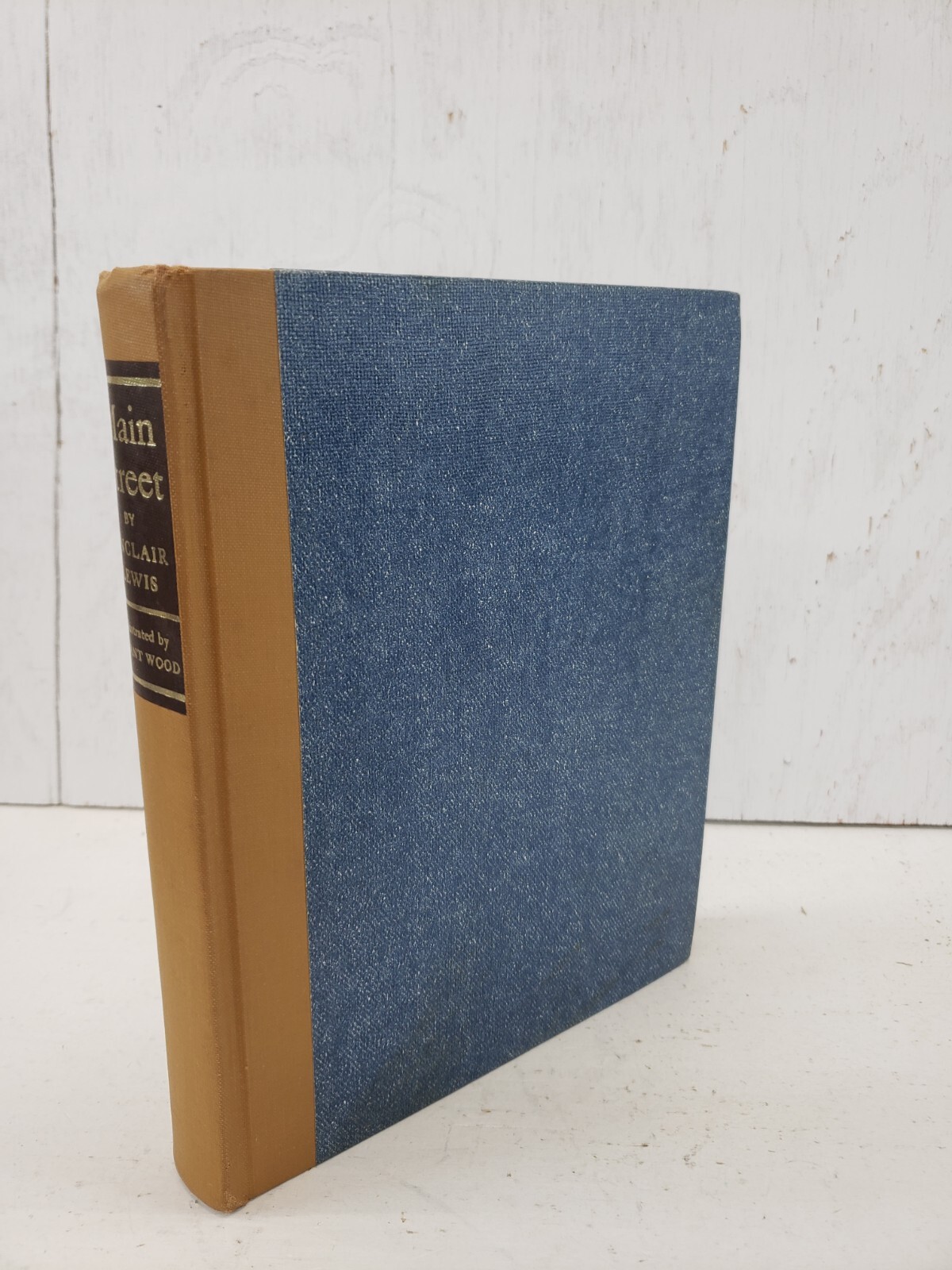Main Street by Sinclair Lewis Book The Heritage Club Sandglass 1970