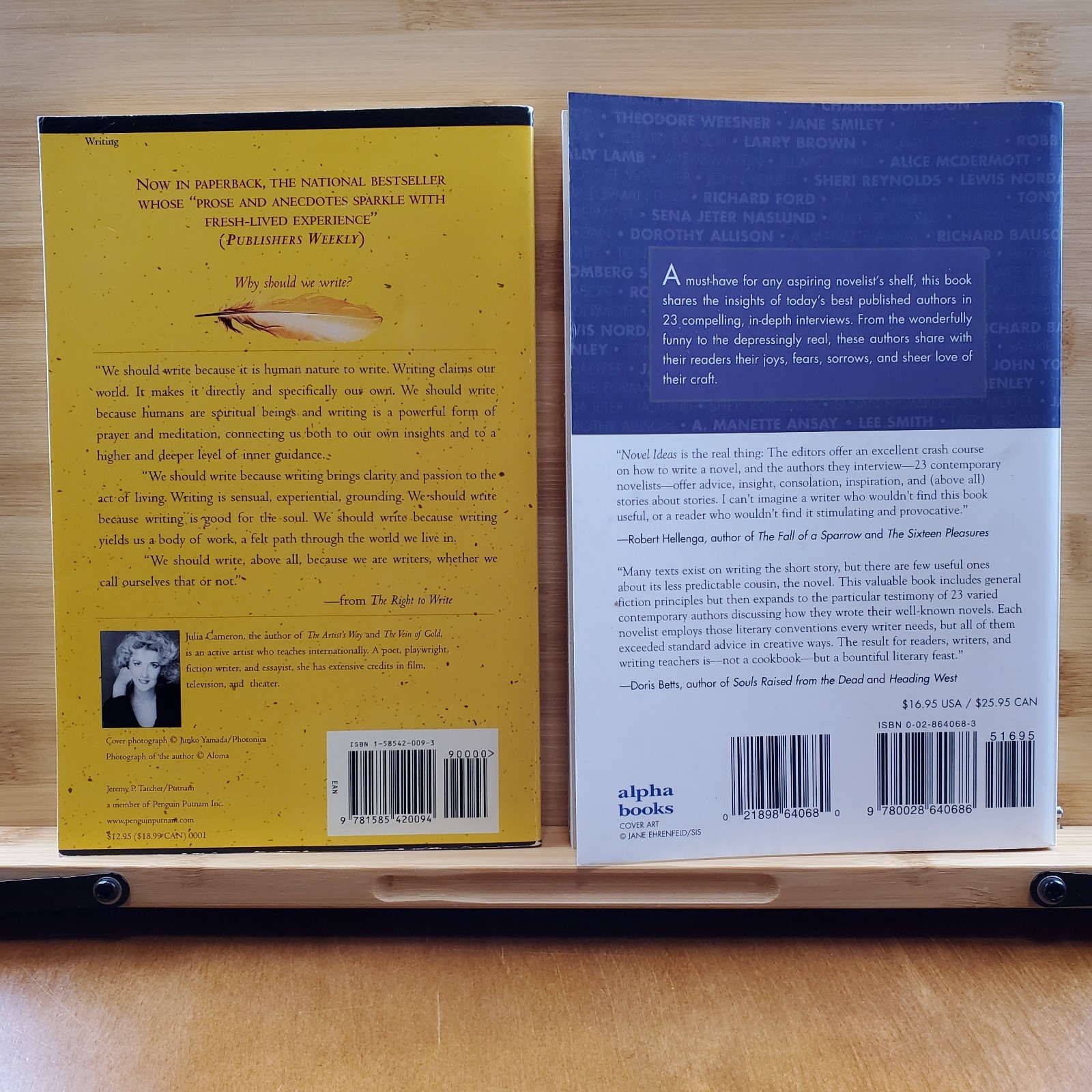Writing Book Lot of 12 Julia Cameron Books for Writers and Novelists
