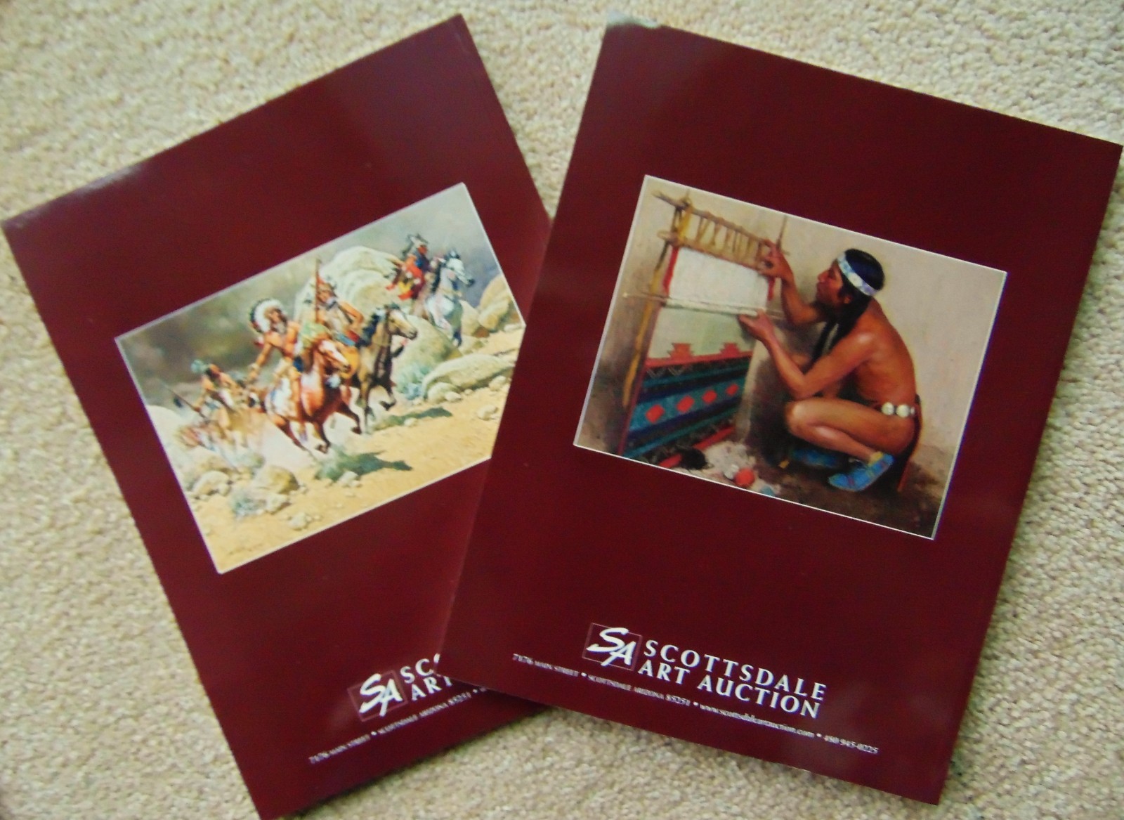 SCOTTSDALE ART AUCTION CATALOGS ~SESSIONS #1 & #2 ~ APRIL 10 & 11, 2026~ NEW