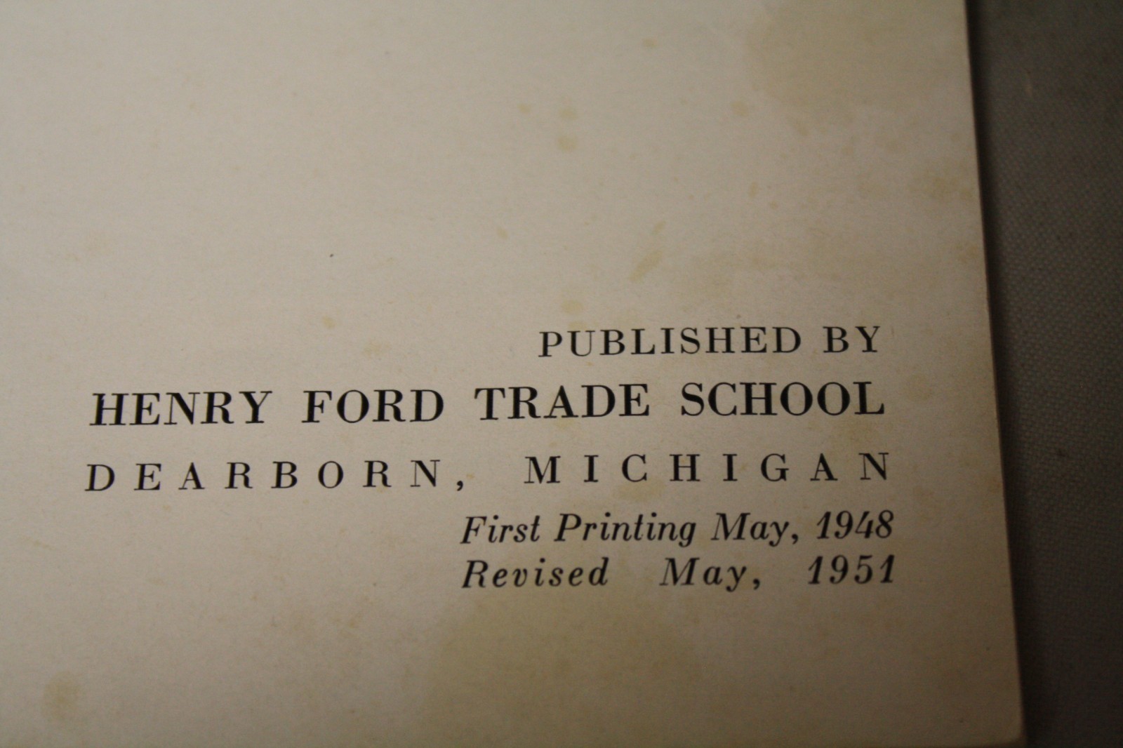 1951 Henry Ford Trade School Stimulating Boys to Think For Themselves Practical