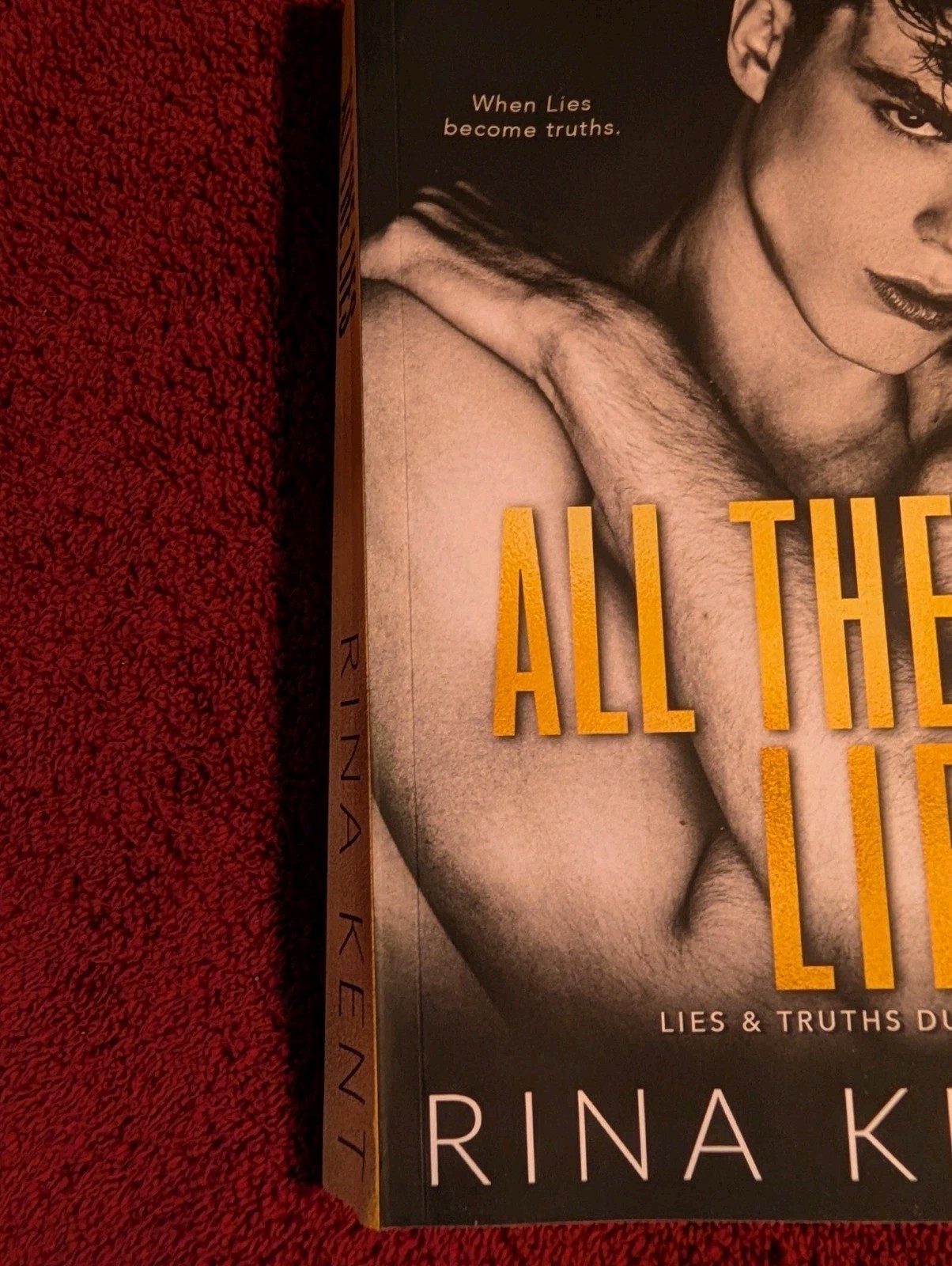 All the Lies (Lies & Truths Duet Book #1) Rina Kent .. 2022 Trade Paperback OOP