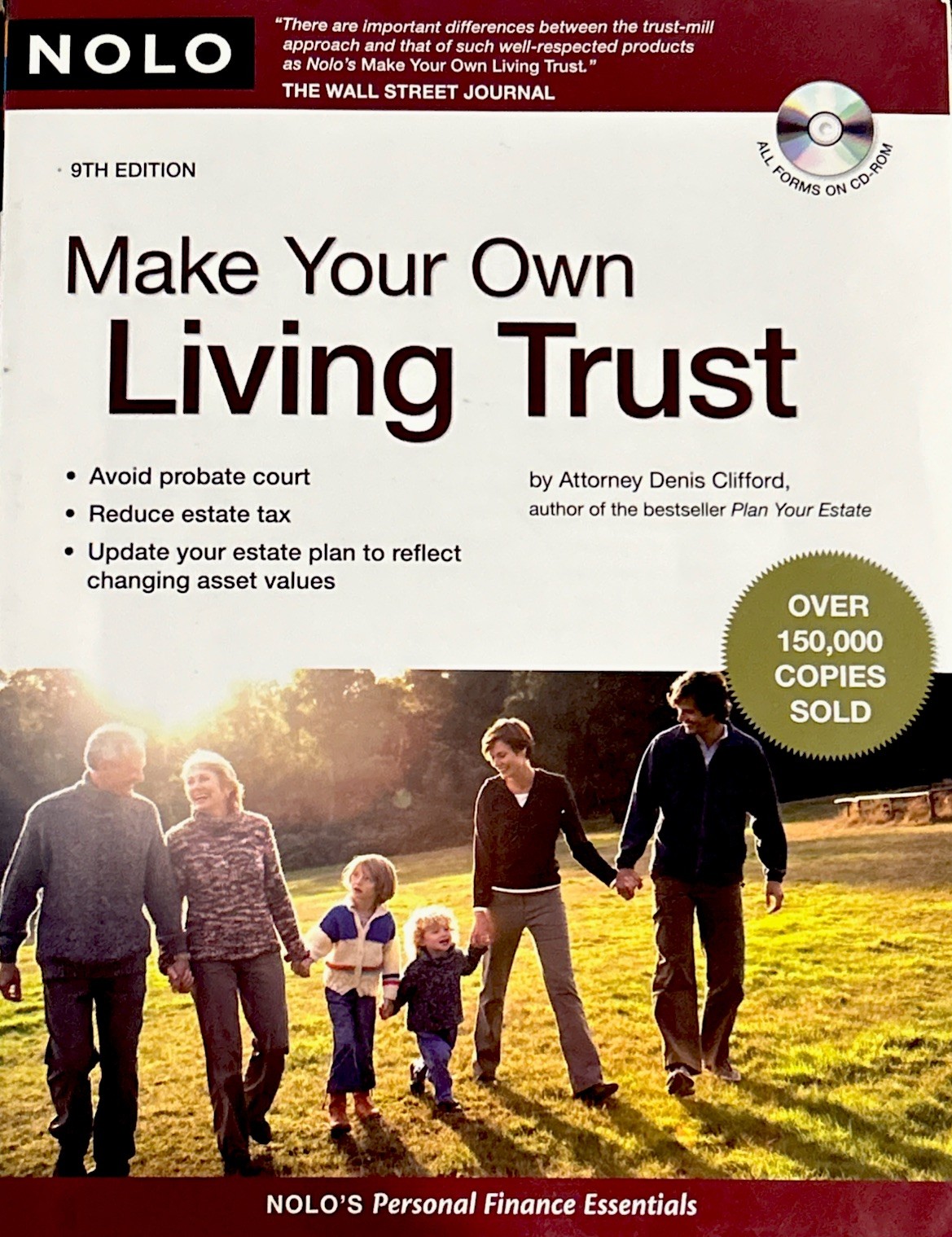 Make Your Own Living Trust Paperback Denis Clifford