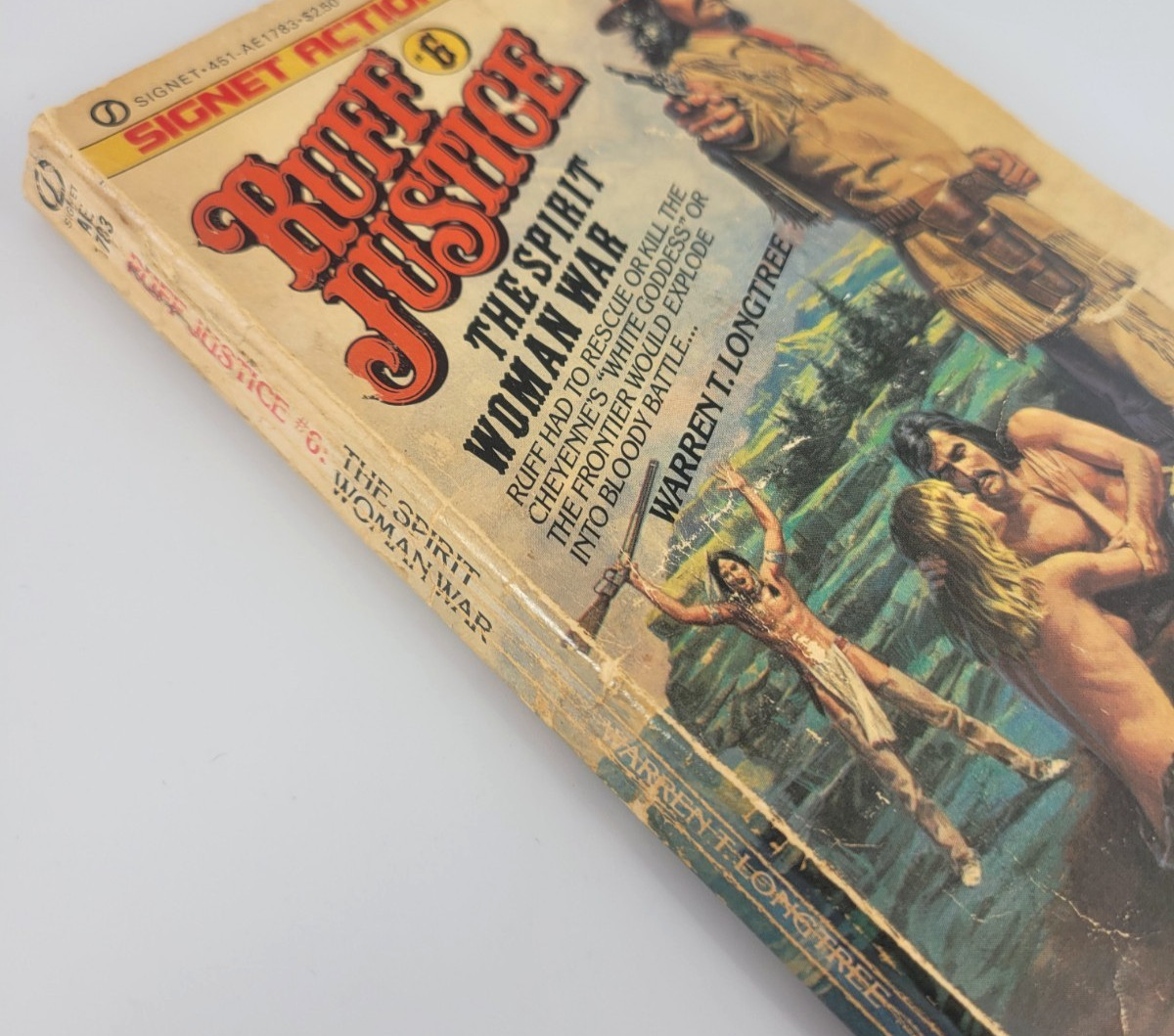 Ruff Justice Lot 18 Books Warren T Longtree Adult Western #1 23 27 28 Rare VNTG
