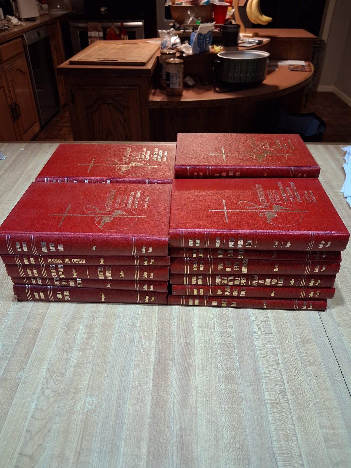 Restoration Reprint Library lot of 22 books religious Theology, Bible