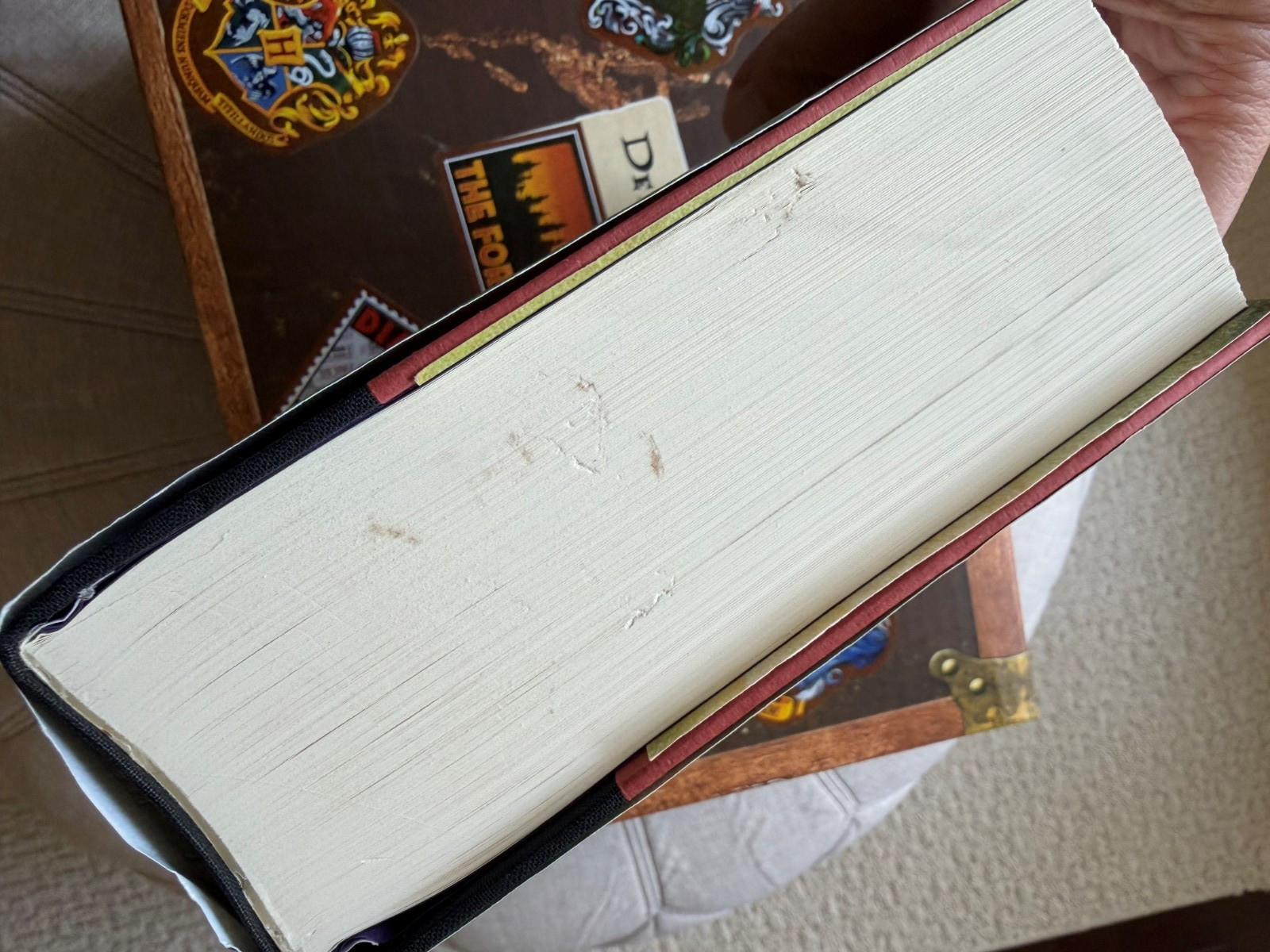 Harry Potter Boxed Set Hardcover Books 1-7 in Trunk Chest Limited Edition