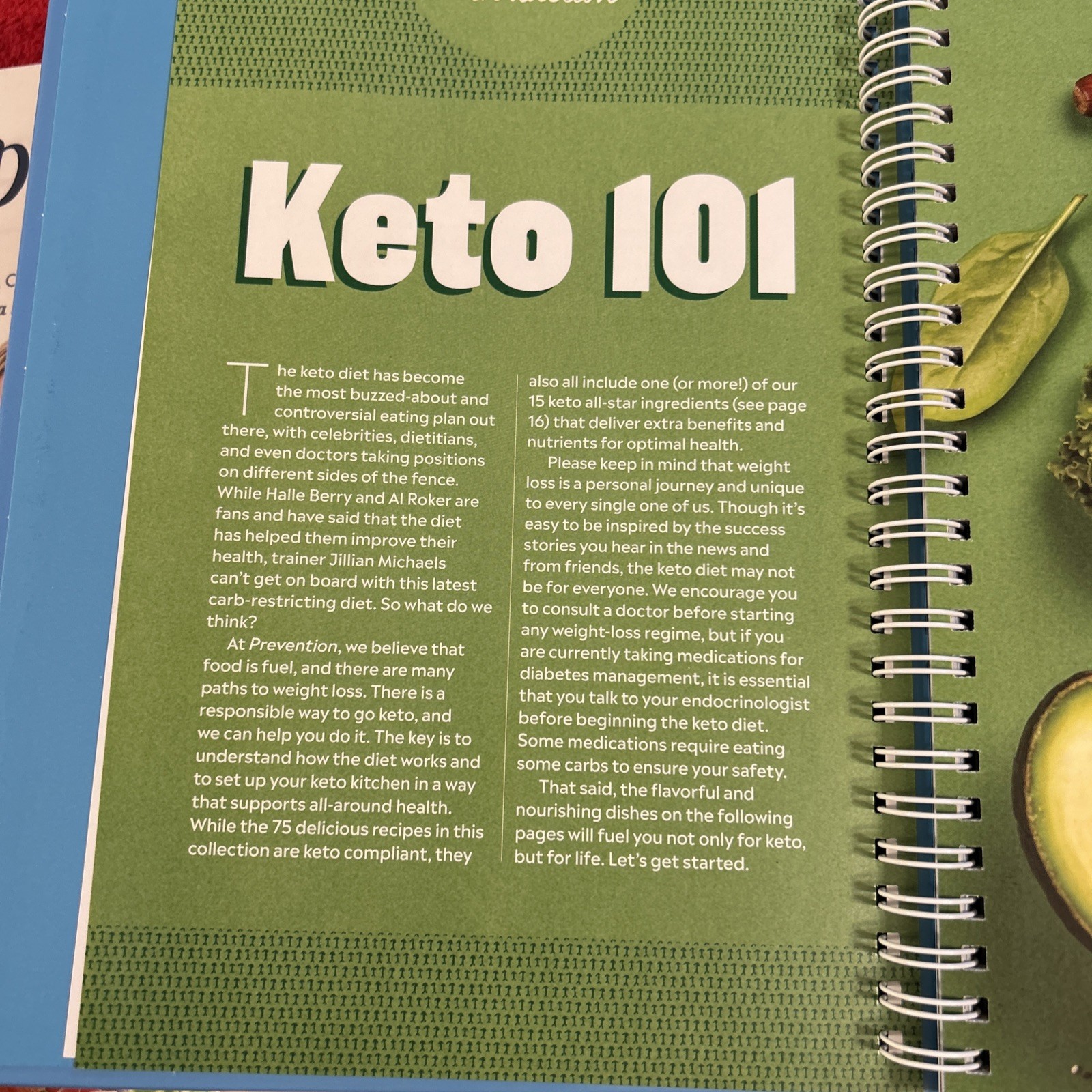 Keto 2 Cookbook Simply Keto 152 pages and Heathy Keto 336 Pages Mint