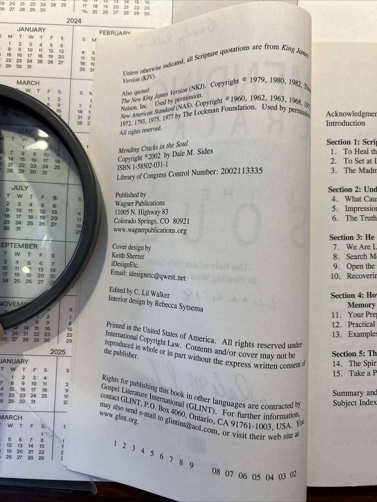 Mending Cracks in the Soul – Dale M. Sides – 2002 – 126 pages – Healing Wounds