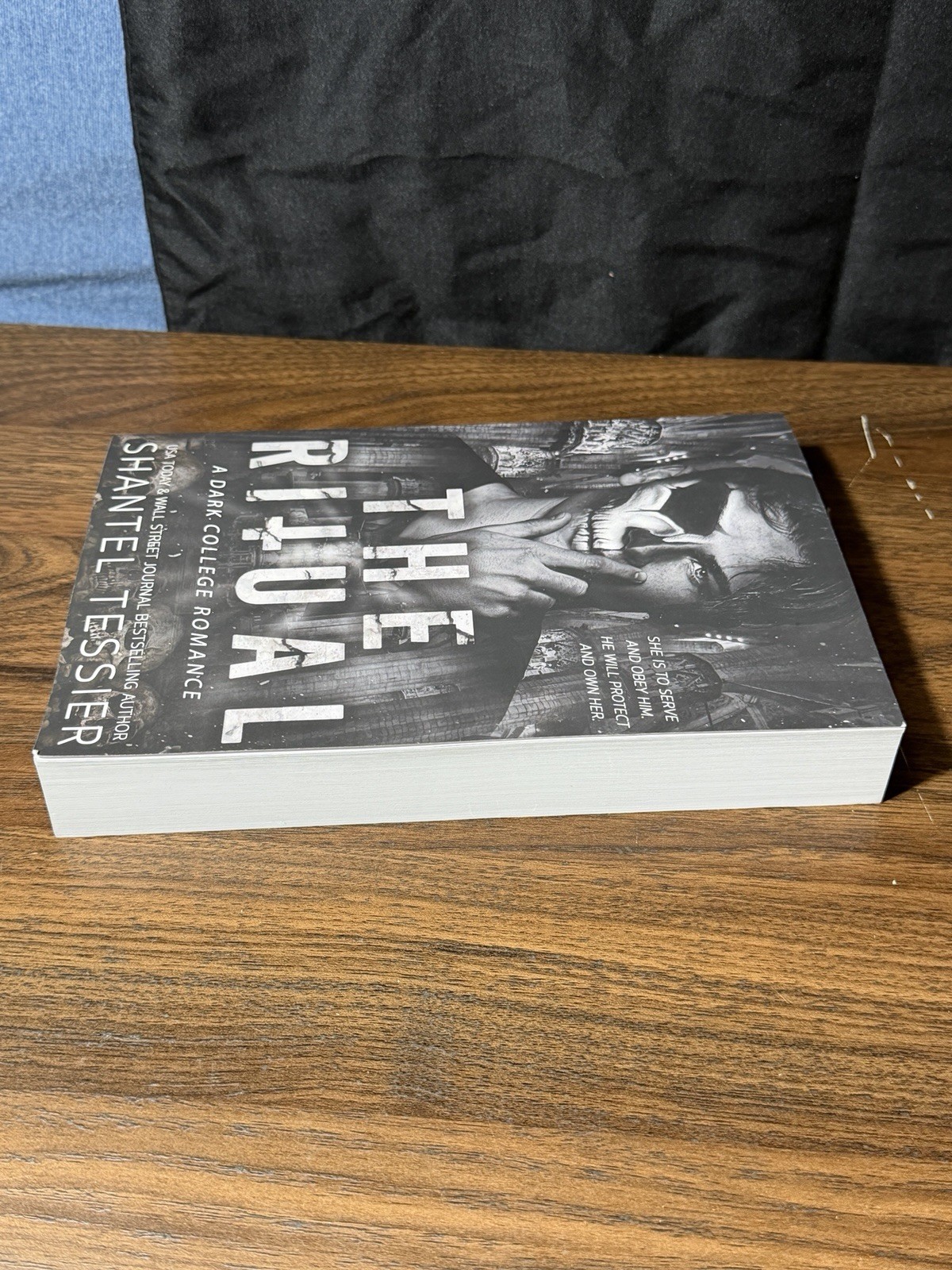 The Ritual Paperback Book by Shantel Tessier A Dark College Romance GUC
