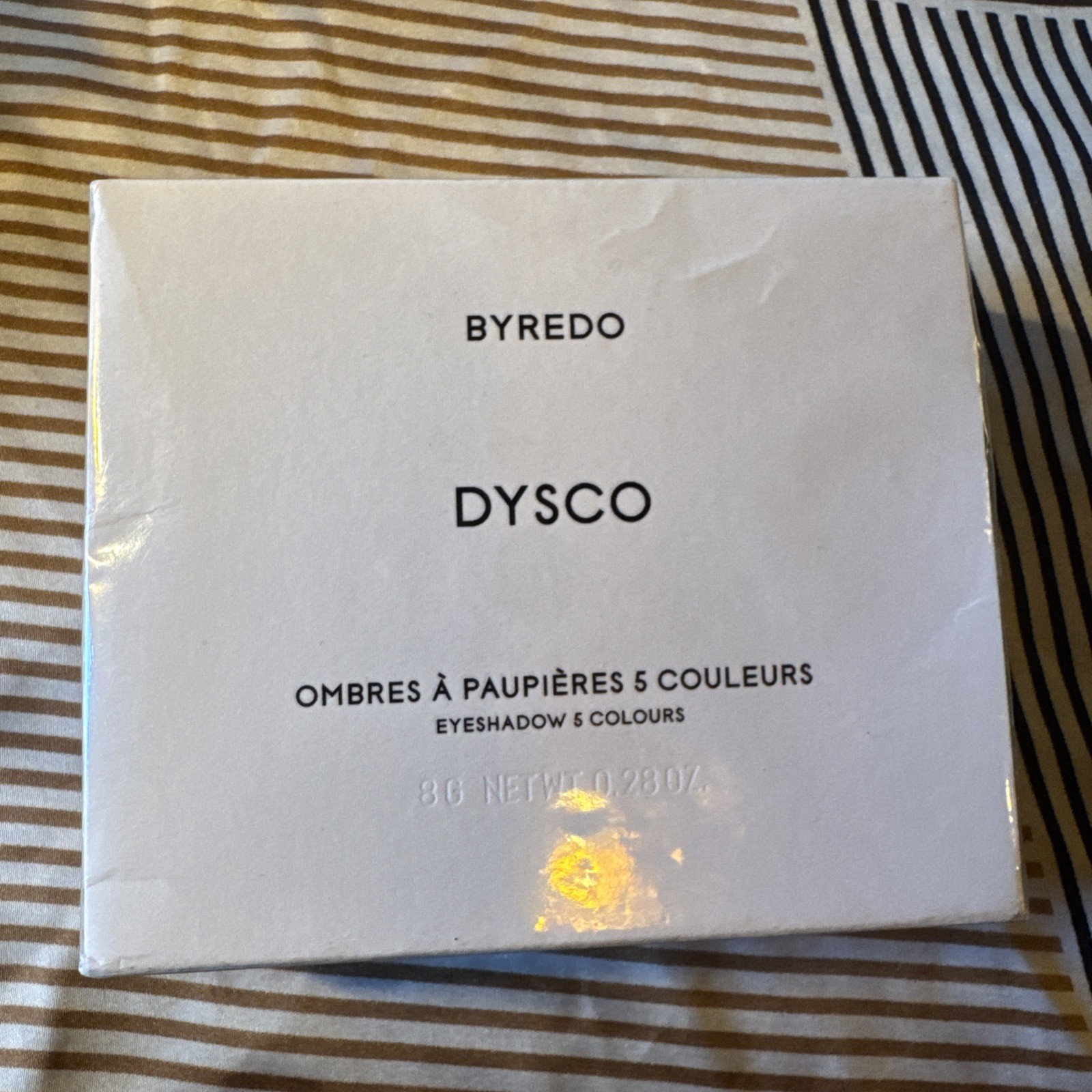 Byredo Dysco Eyeshadow 5 Colours Palette – 8g / 0.28oz – New Sealed Box