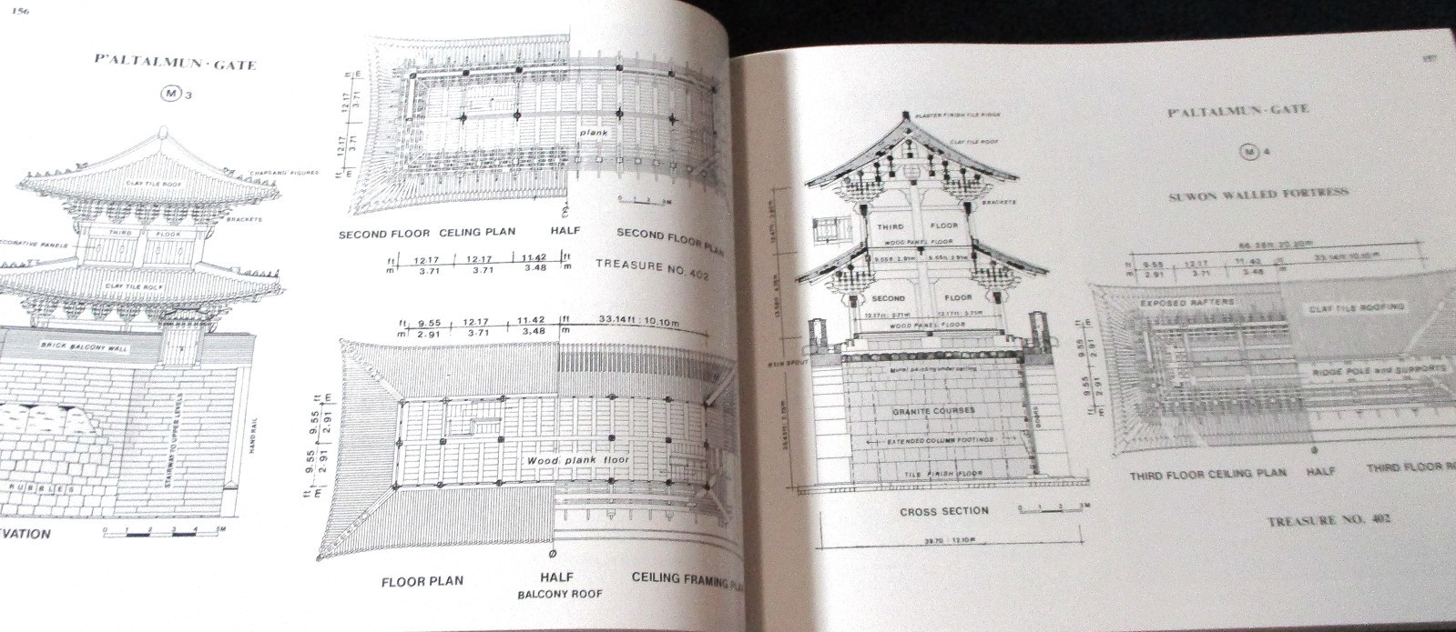 KOREAN ARCHITECTURE 2VHCs SIGNED SAM PARK Limited Edition of 2000