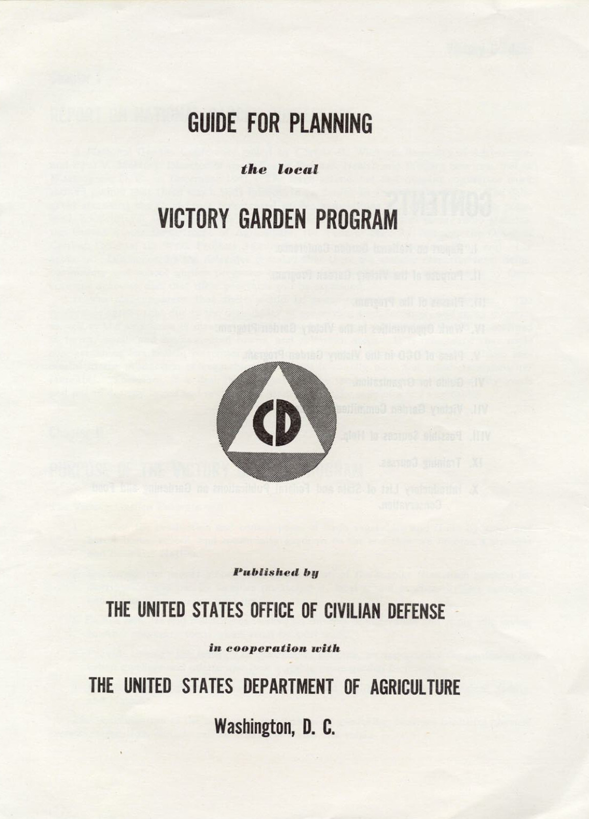 The Victory Garden Guide Paperback Reprint, 3 WWII Gardening Books in 1 (Color!)