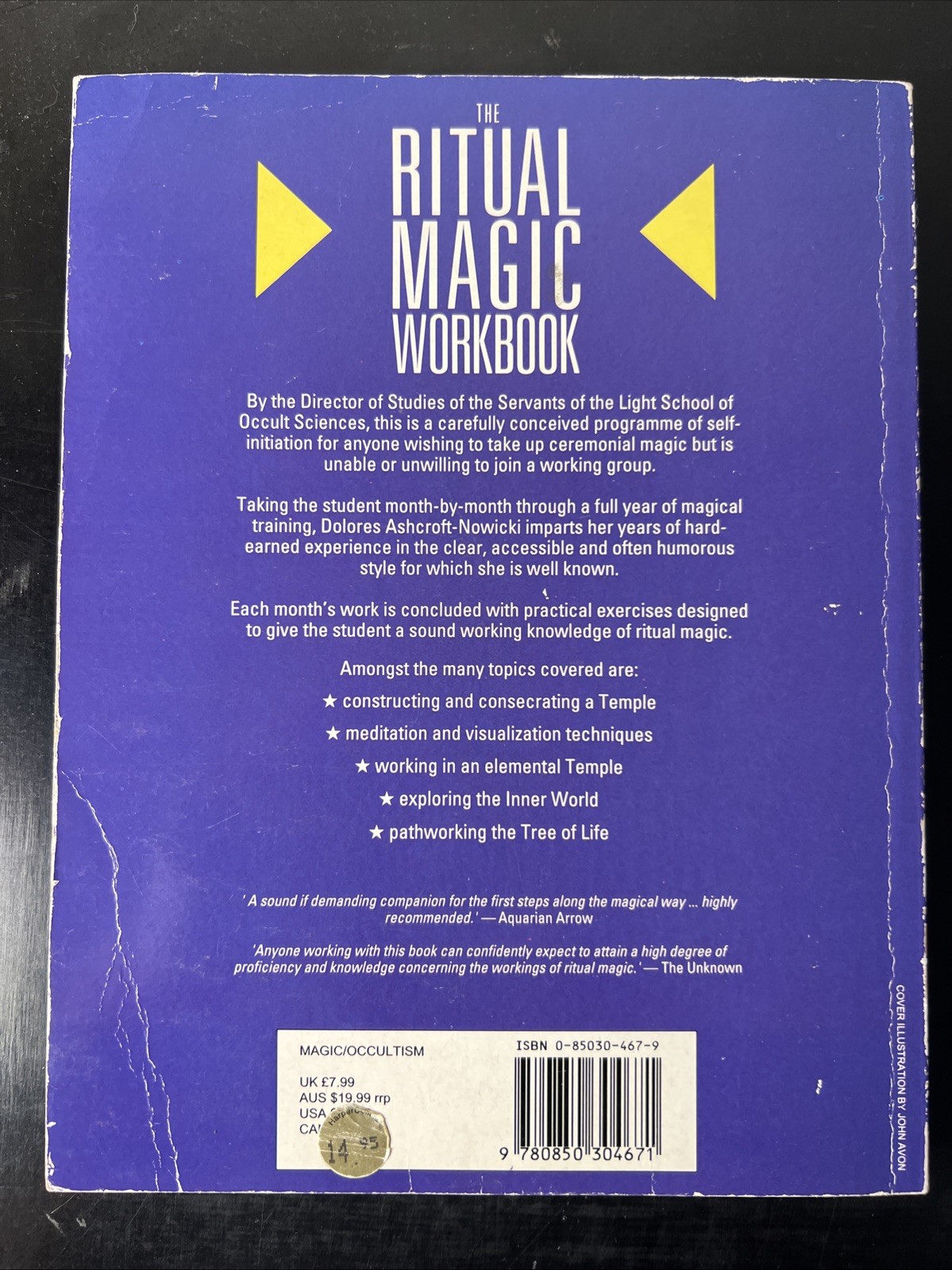 The Ritual Magic Workbook: A Practical Course of Self-initiation by Dolores