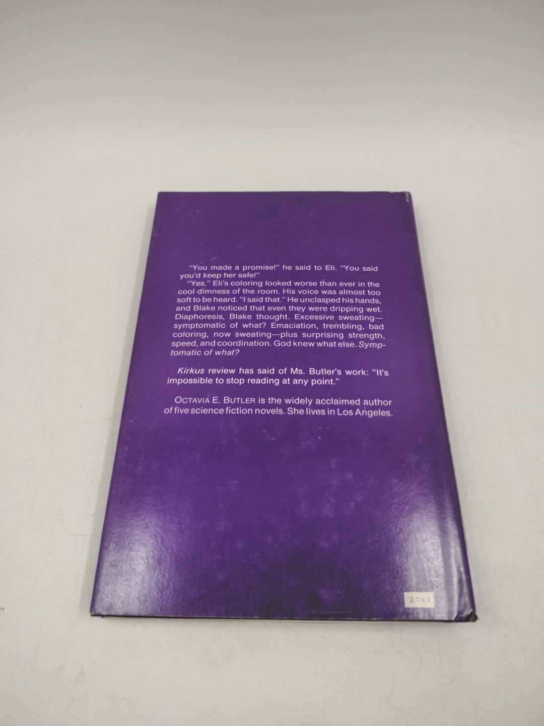 Clay’s Ark by Octavia E. Butler 1st BCE Edition O41 1984 HC/DJ Patternist VG
