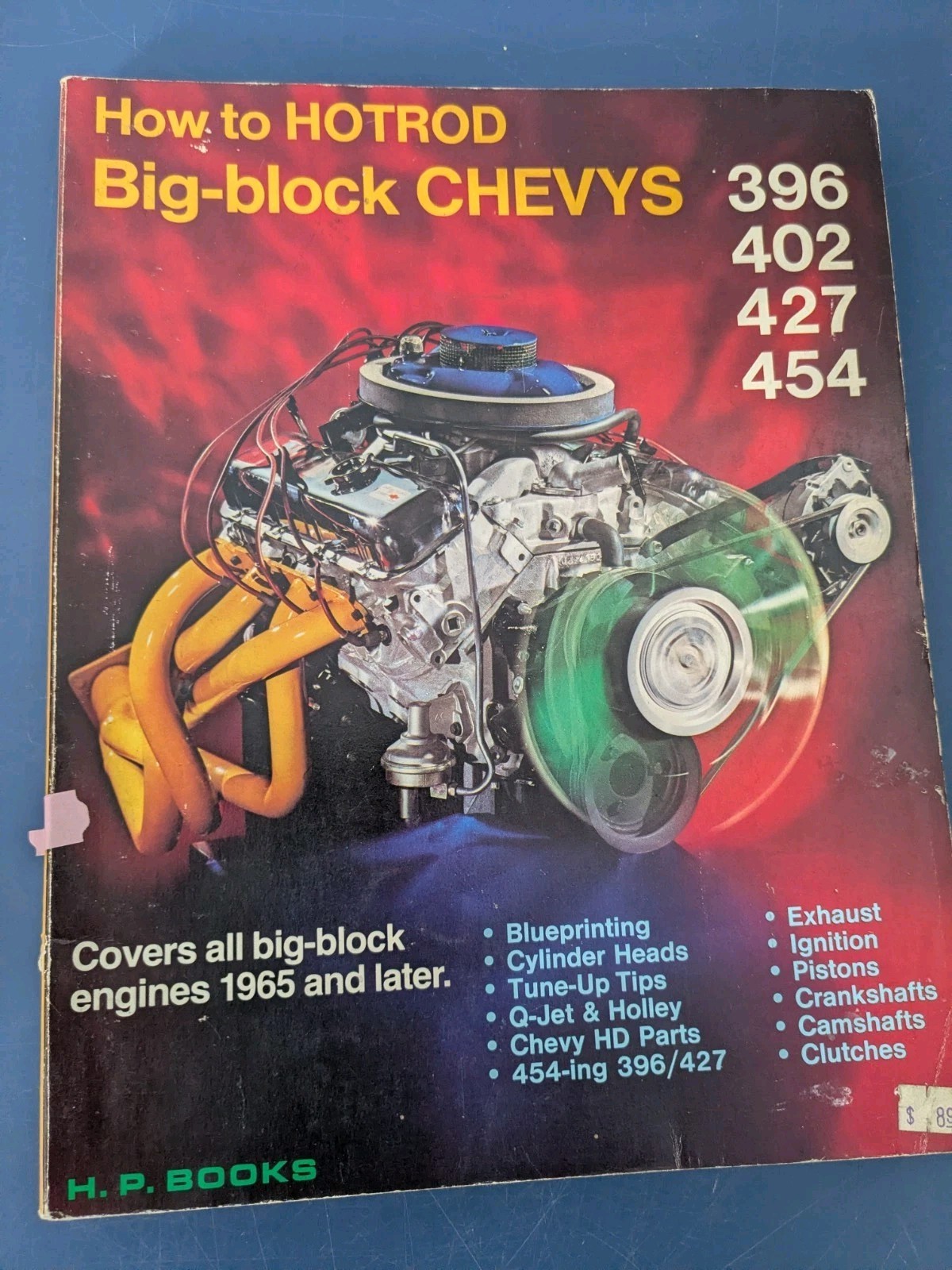 2 Bks How to Hotrod Small-Block Chevys + Big Block Chevys Bob Waar, Bill Fisher