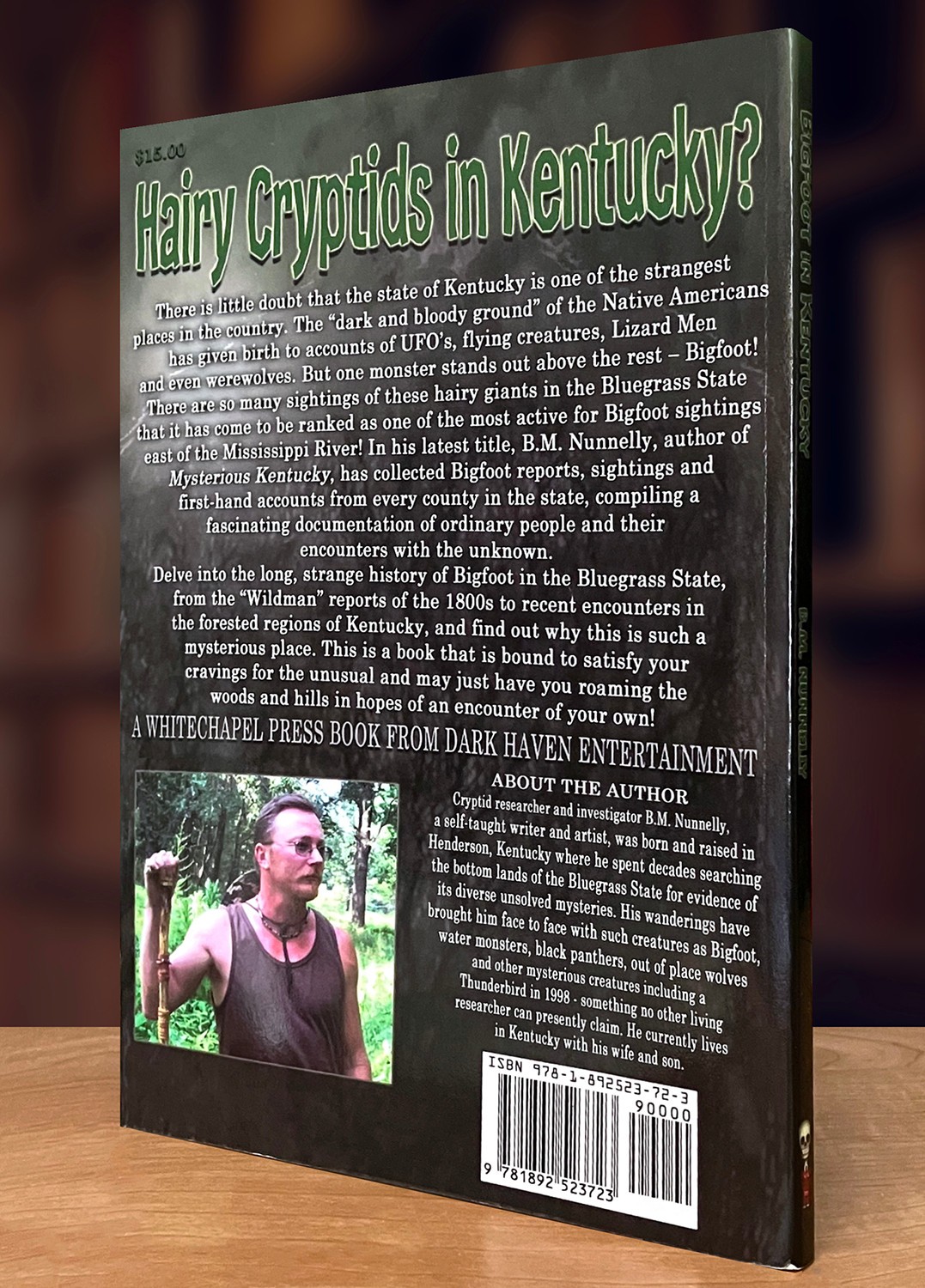 Bigfoot in Kentucky by B.M. Nunnelly, Whitechapel Productions (2011); Rare & OOP