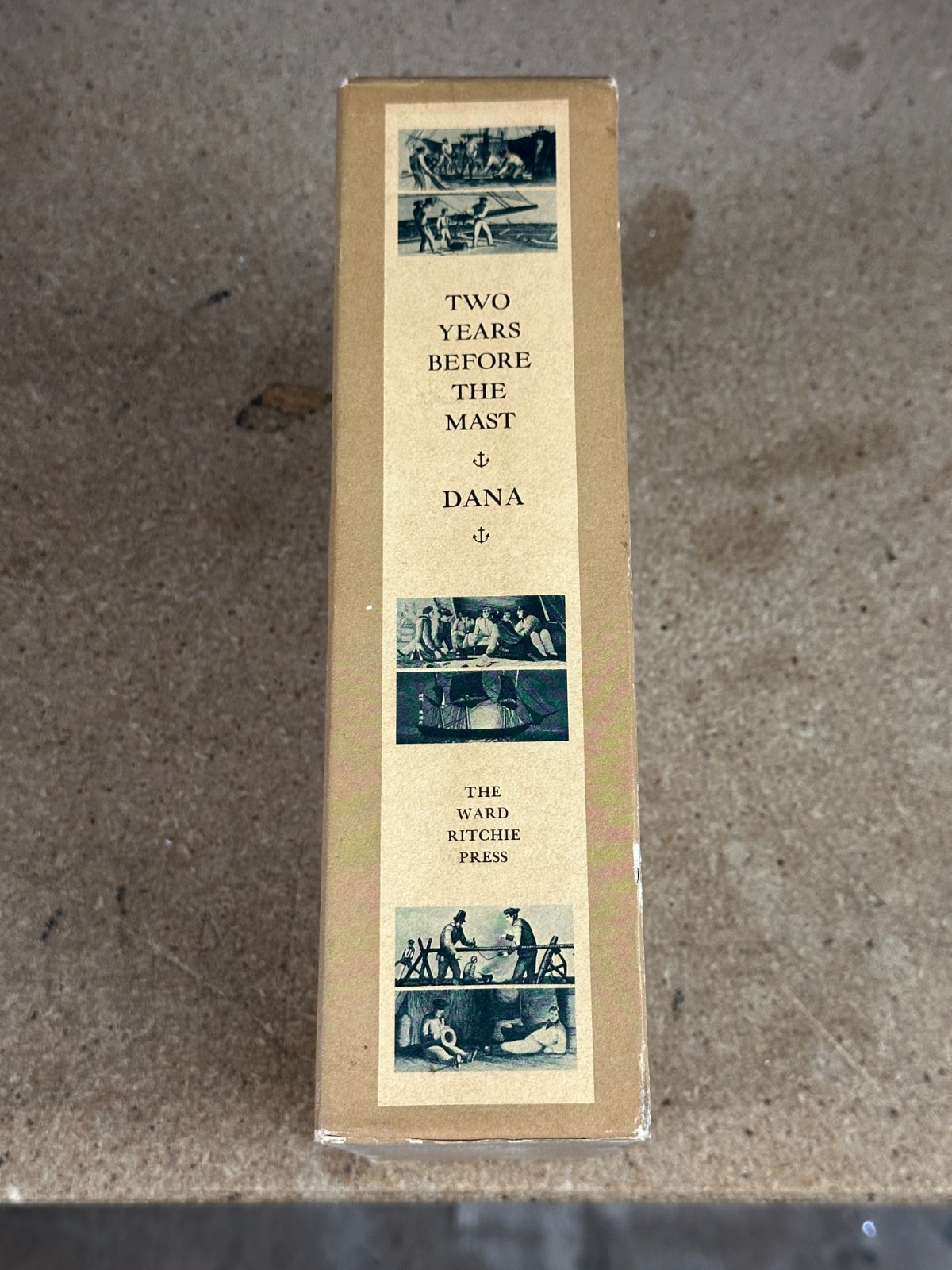 Richard Henry Dana, Jr. : Two Years Before The Mast Volume 1 & 2 – Very Good