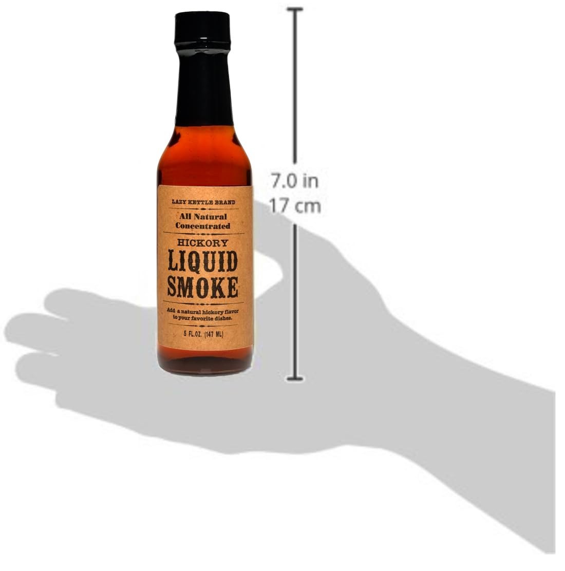 All-Natural Hickory Liquid Smoke – 5 Oz for Flavorful Cooking Adventures