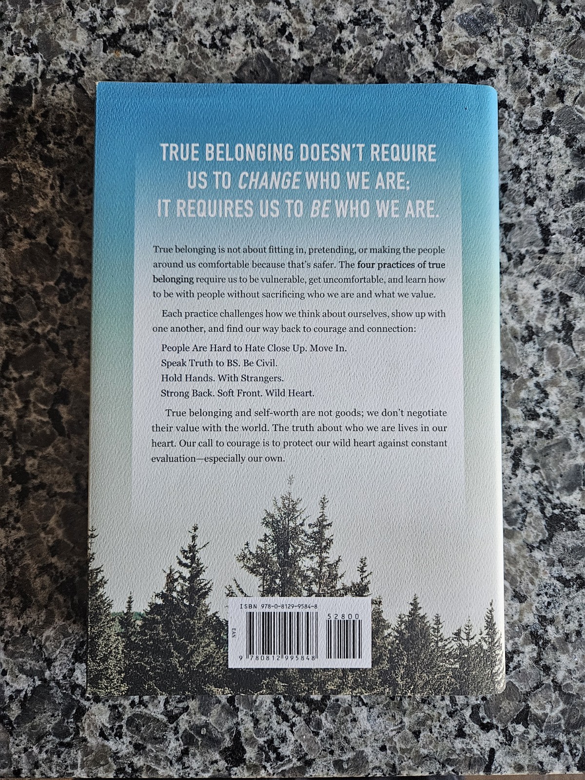Autographed “Braving The Wilderness” By Brene Brown Hardcover