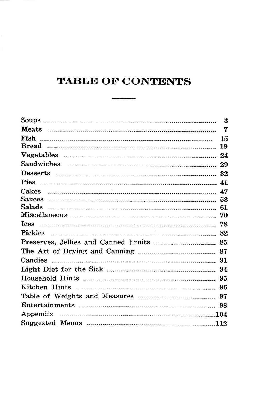 1922 The Mississippi Cook book 118 Pages