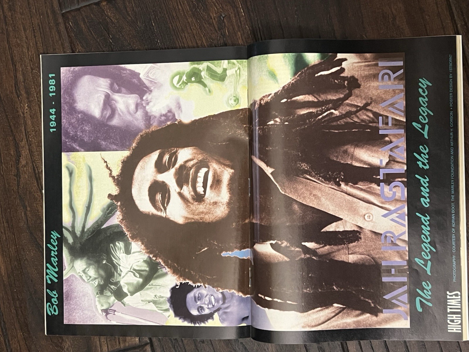 Vintage 1995 March High Times Magazine Book Bob Marley Lives The Legend & Legacy