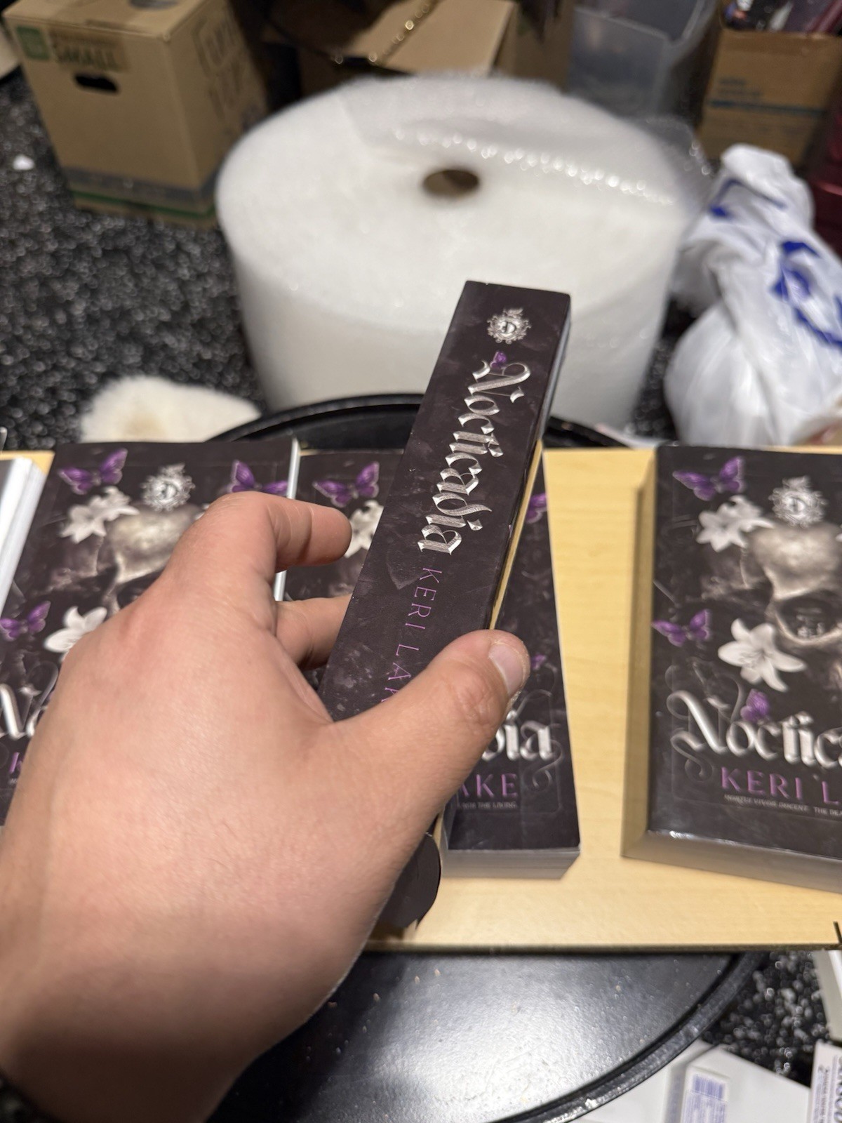 Nocticadia by Keri Lake, Gothic Dark Romance Booktok, OOP Paperback