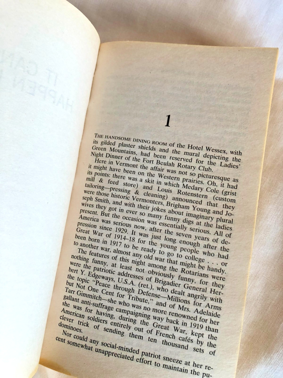 IT CAN’T HAPPEN HERE by SINCLAIR LEWIS SIGNET CLASSICS PBK 2014