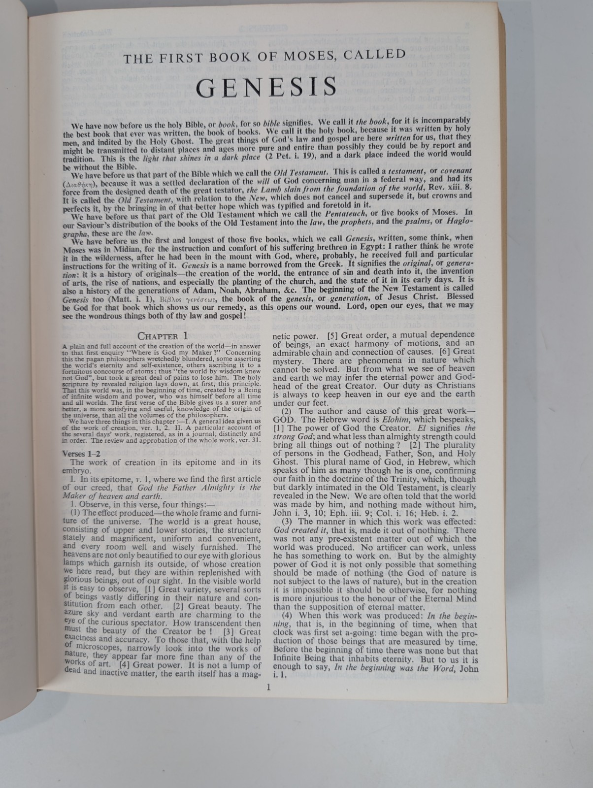 Matthew Henry Commentary Whole Bible One Volume Edition 1981 Zondervan HC Book